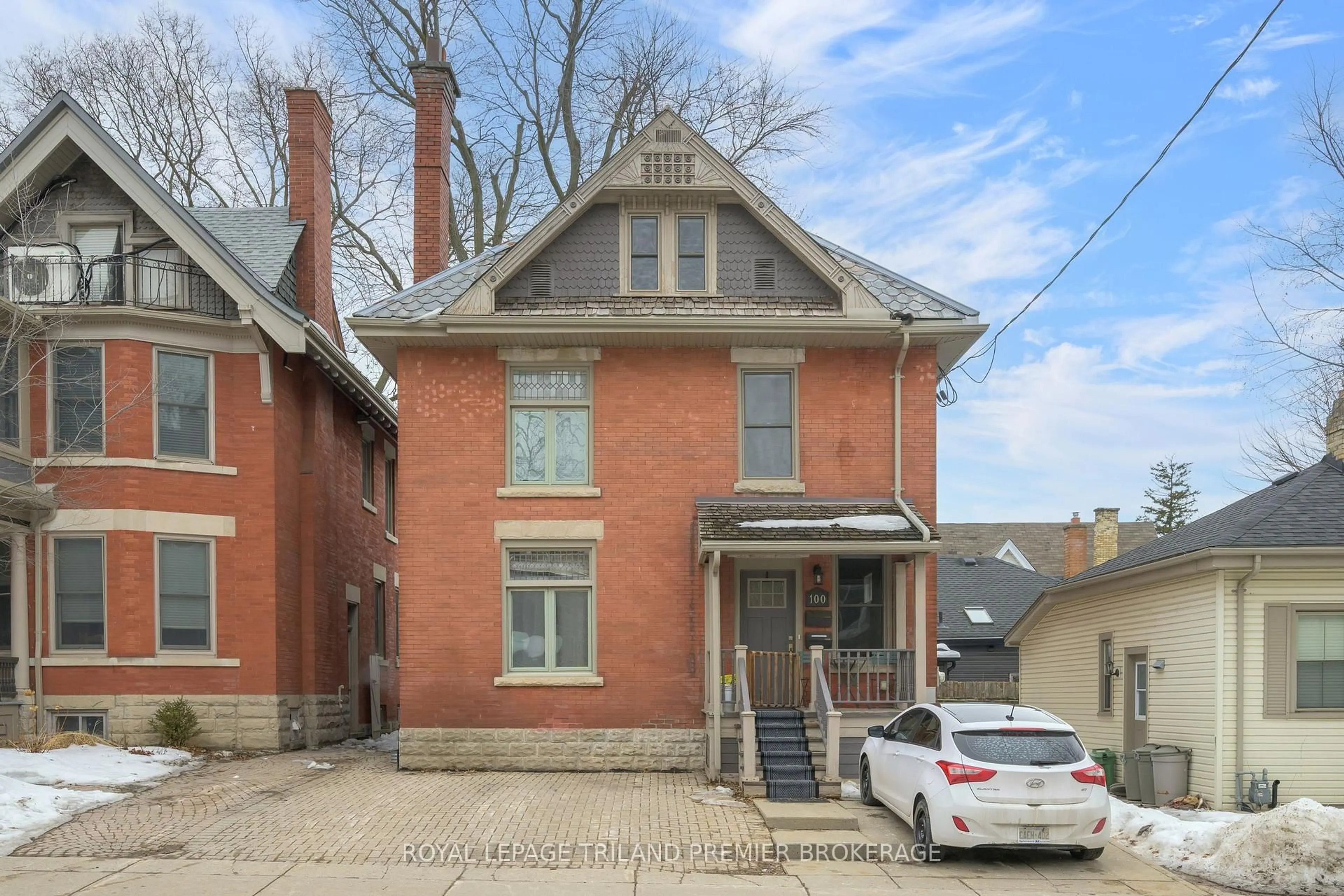Home with brick exterior material, street for 100 Central Ave, London East Ontario N6A 1M4