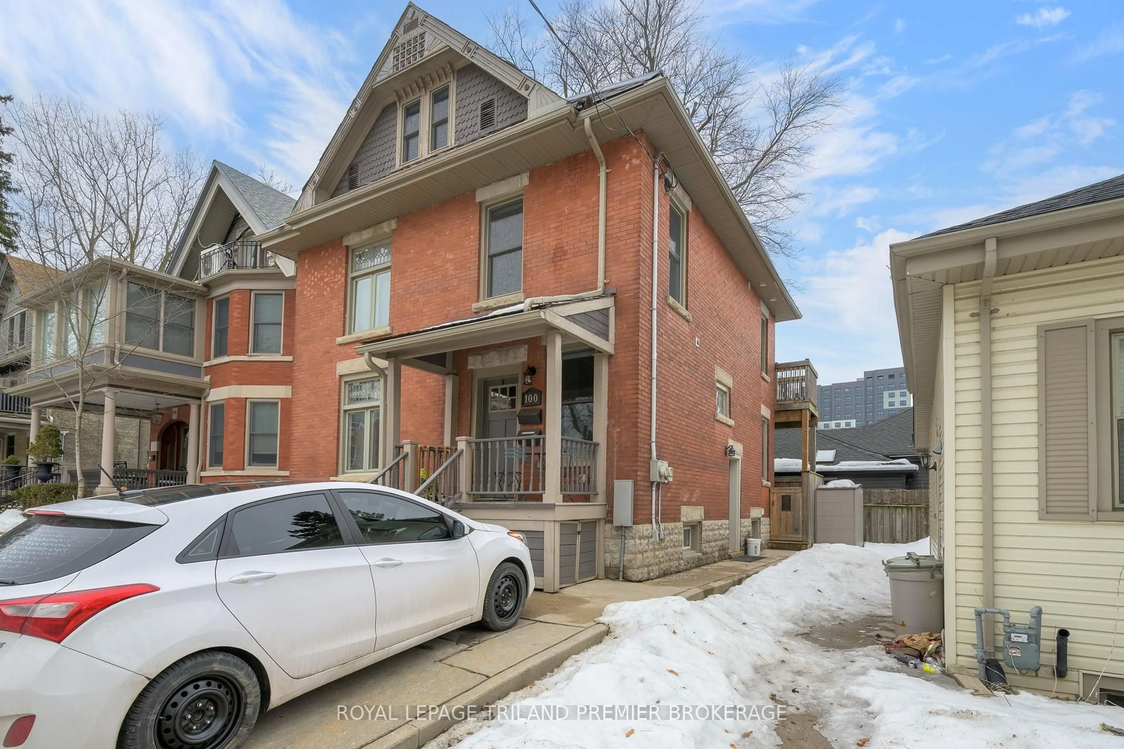Home with brick exterior material, street for 100 Central Ave, London East Ontario N6A 1M4