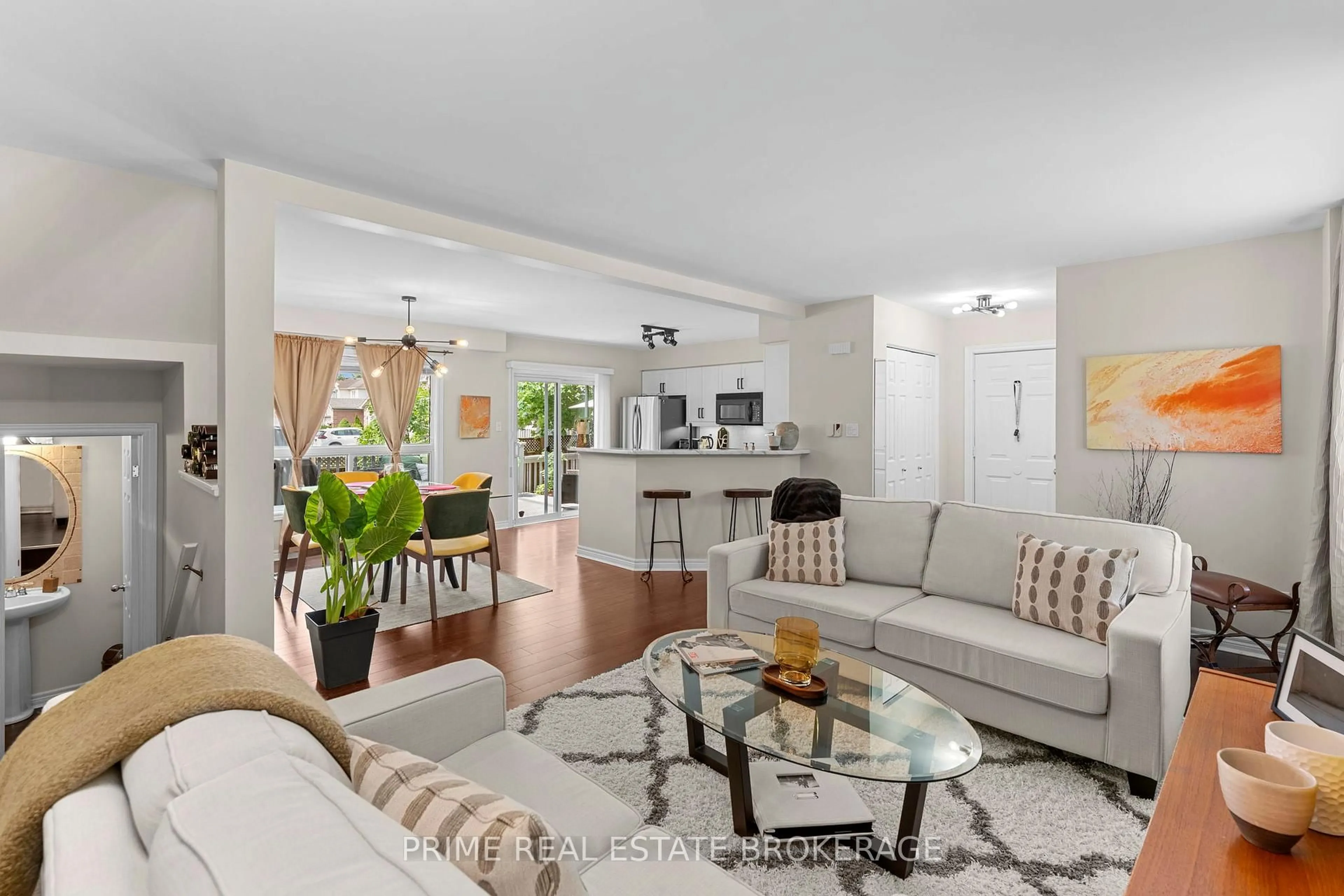 Living room with furniture, unknown for 335 Lighthouse Rd #38, London South Ontario N6M 1J8