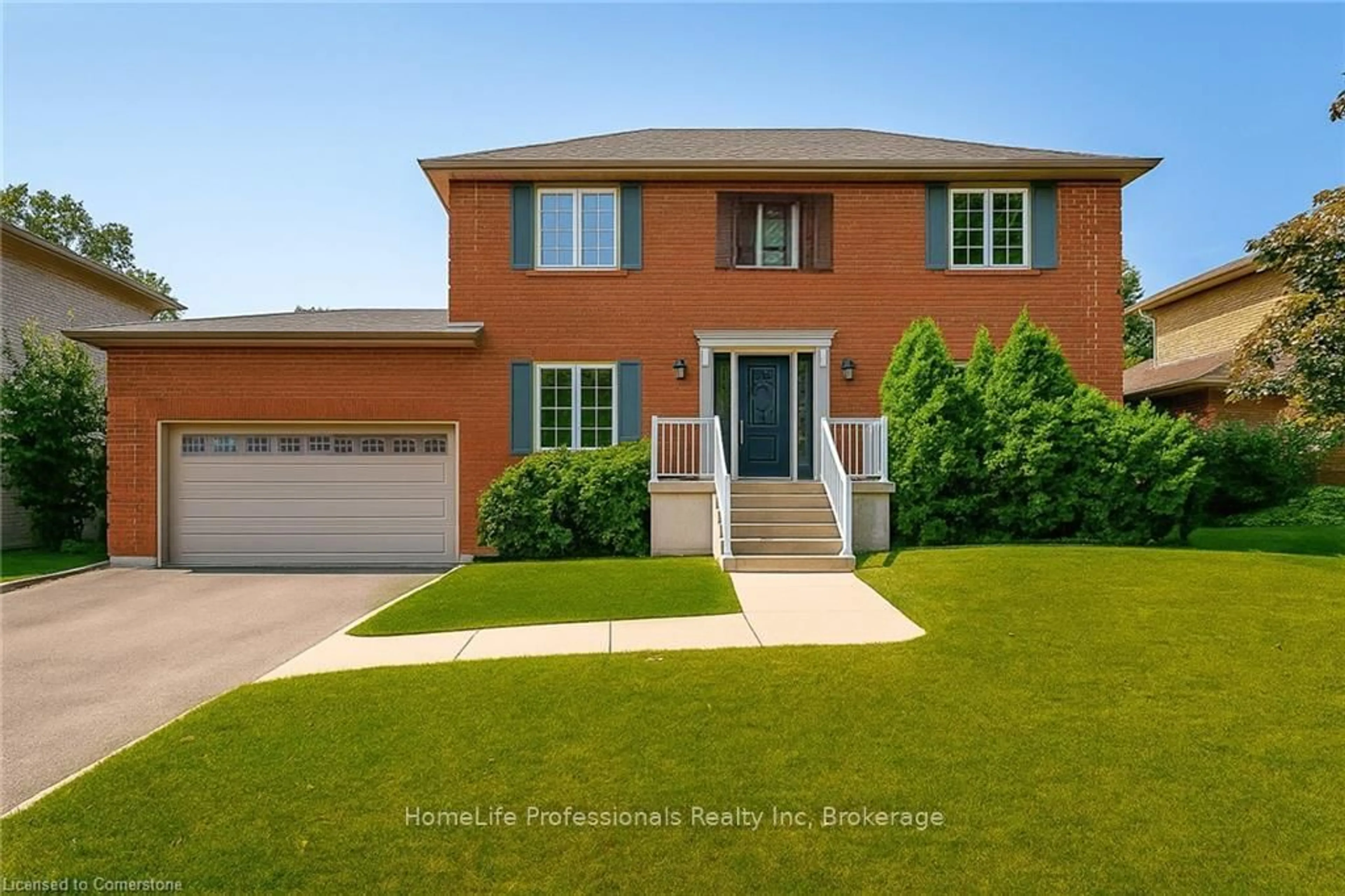 Home with brick exterior material, street for 494 Heather Hill Crt, Hamilton Ontario L9G 3W6