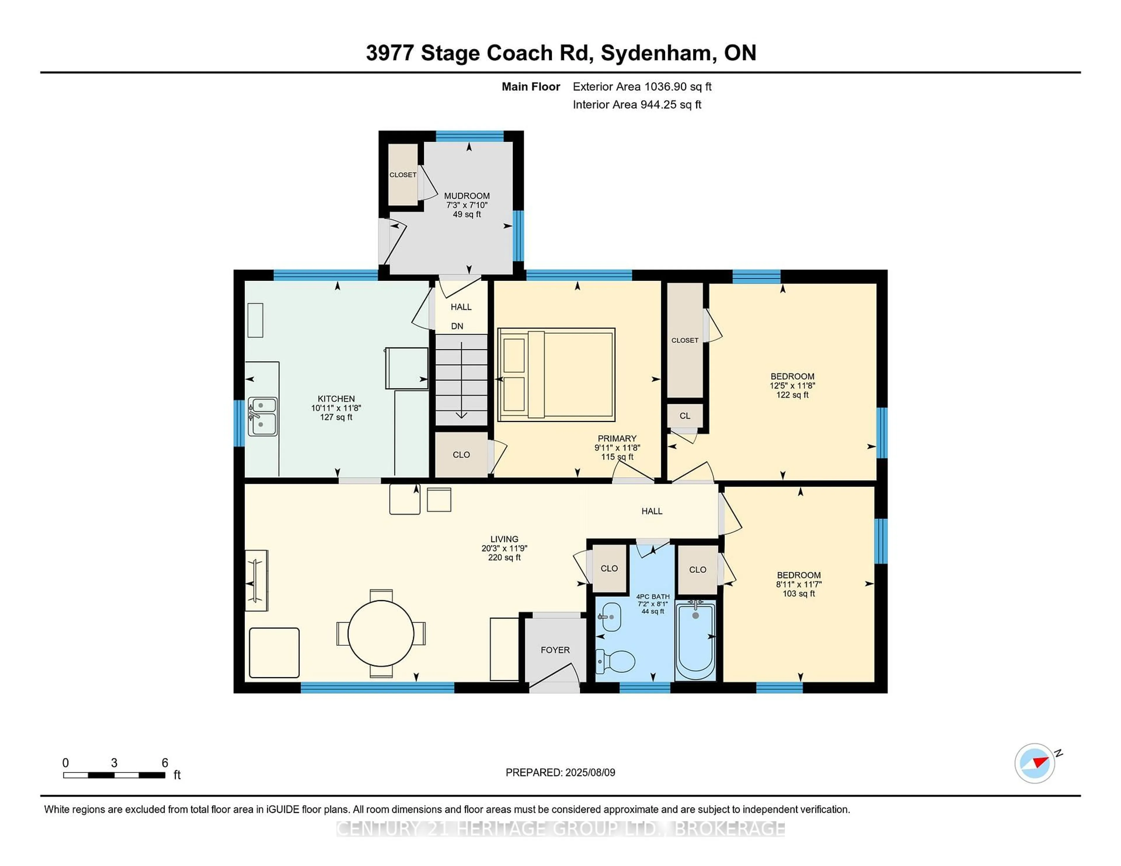 Floor plan for 3977 Stage Coach Rd, Sydenham Ontario K0H 2T0