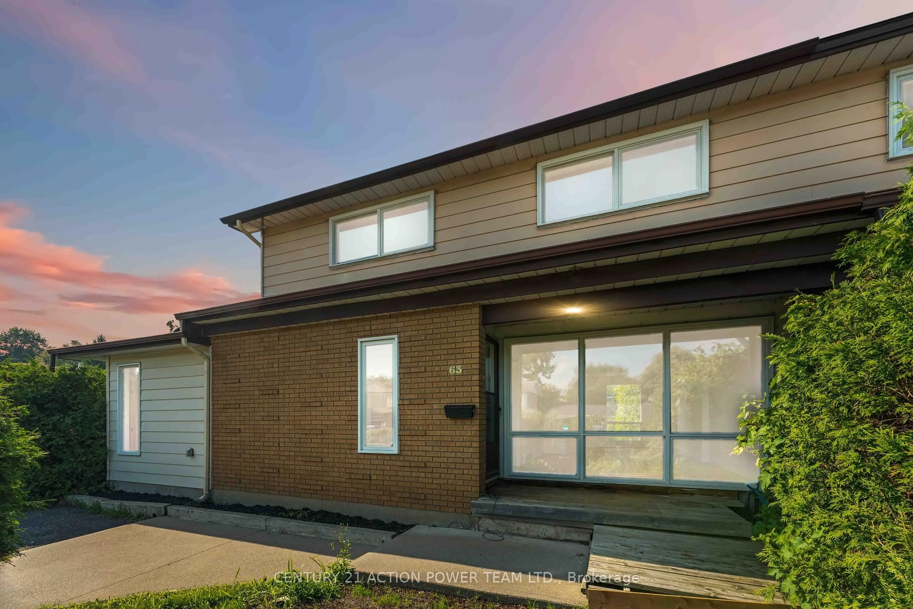 Home with brick exterior material, street for 63 Chesterton Dr, Ottawa Ontario K2E 5T4