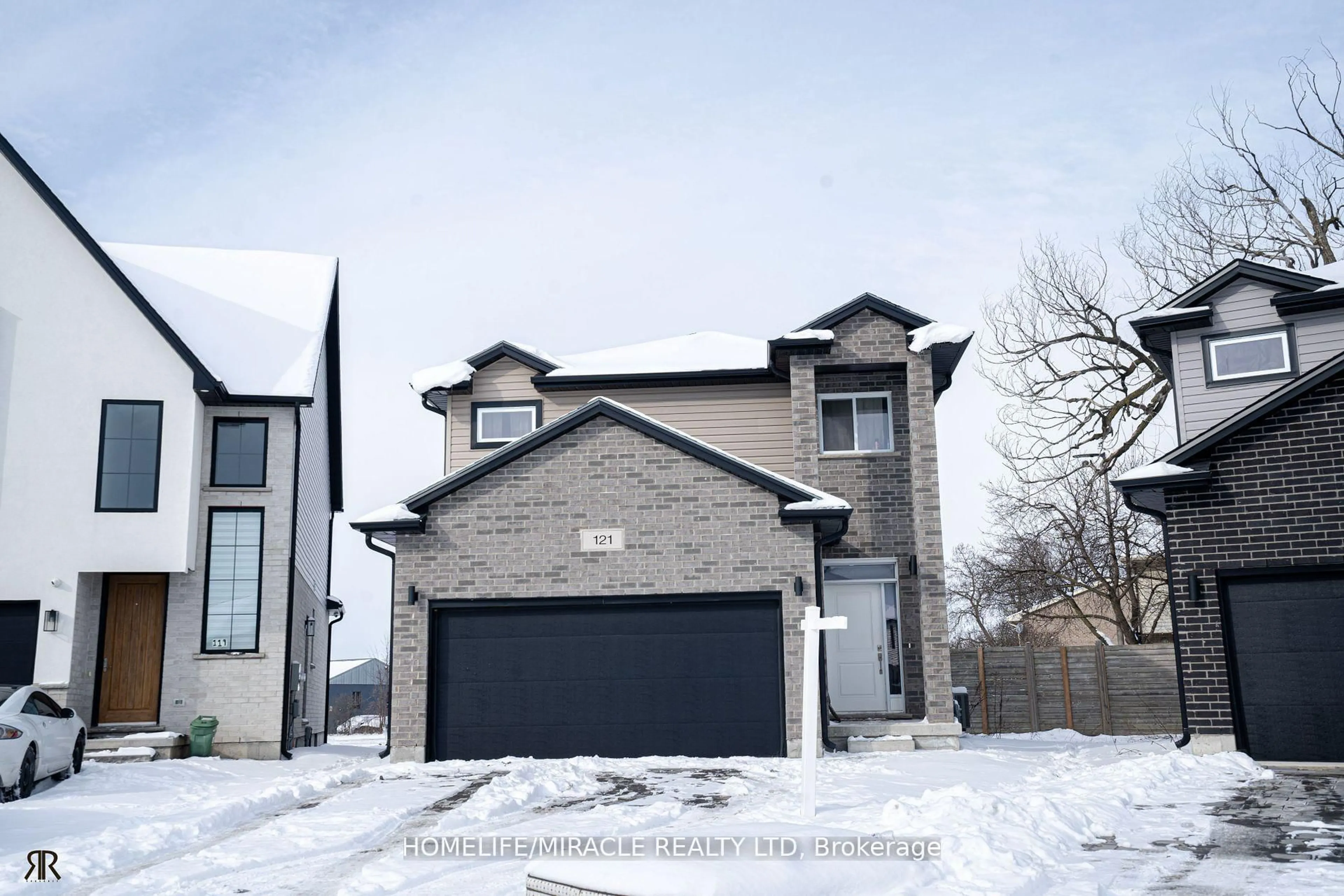 Home with brick exterior material, street for 121 Marconi Crt, London East Ontario N5V 0C9
