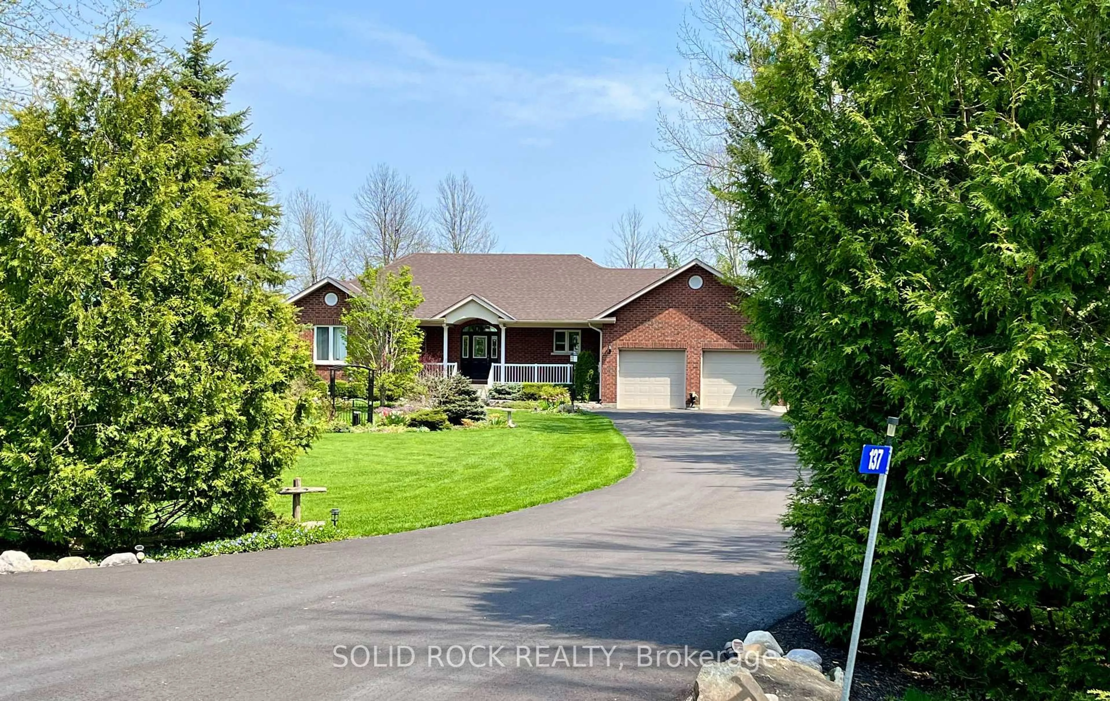 A pic from outside/outdoor area/front of a property/back of a property/a pic from drone, street for 137 Hearthstone Rd, Trent Hills Ontario K0L 1L0