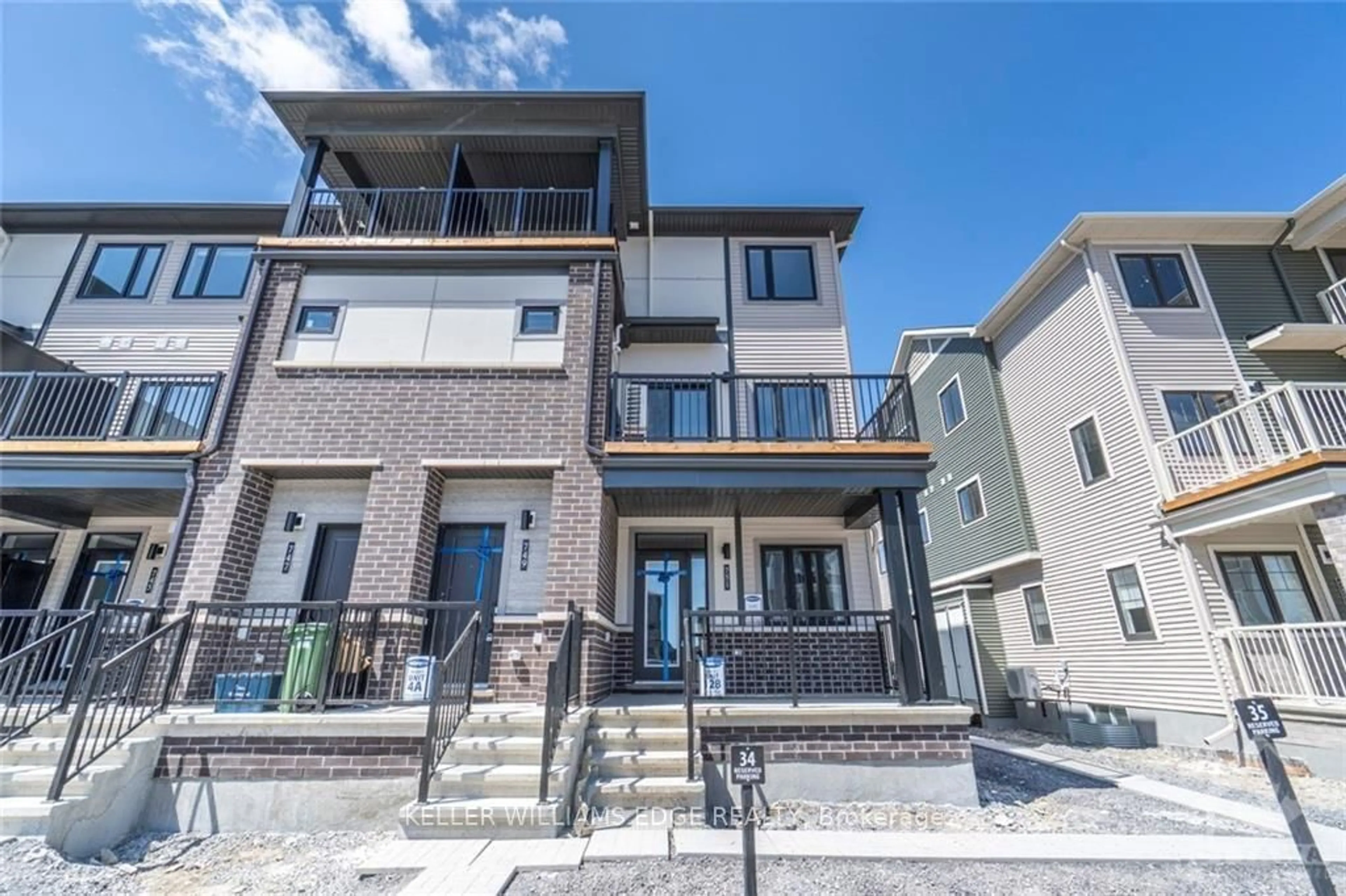 Home with brick exterior material, street for 751 Chromite Private, Ottawa Ontario K2J 7J2