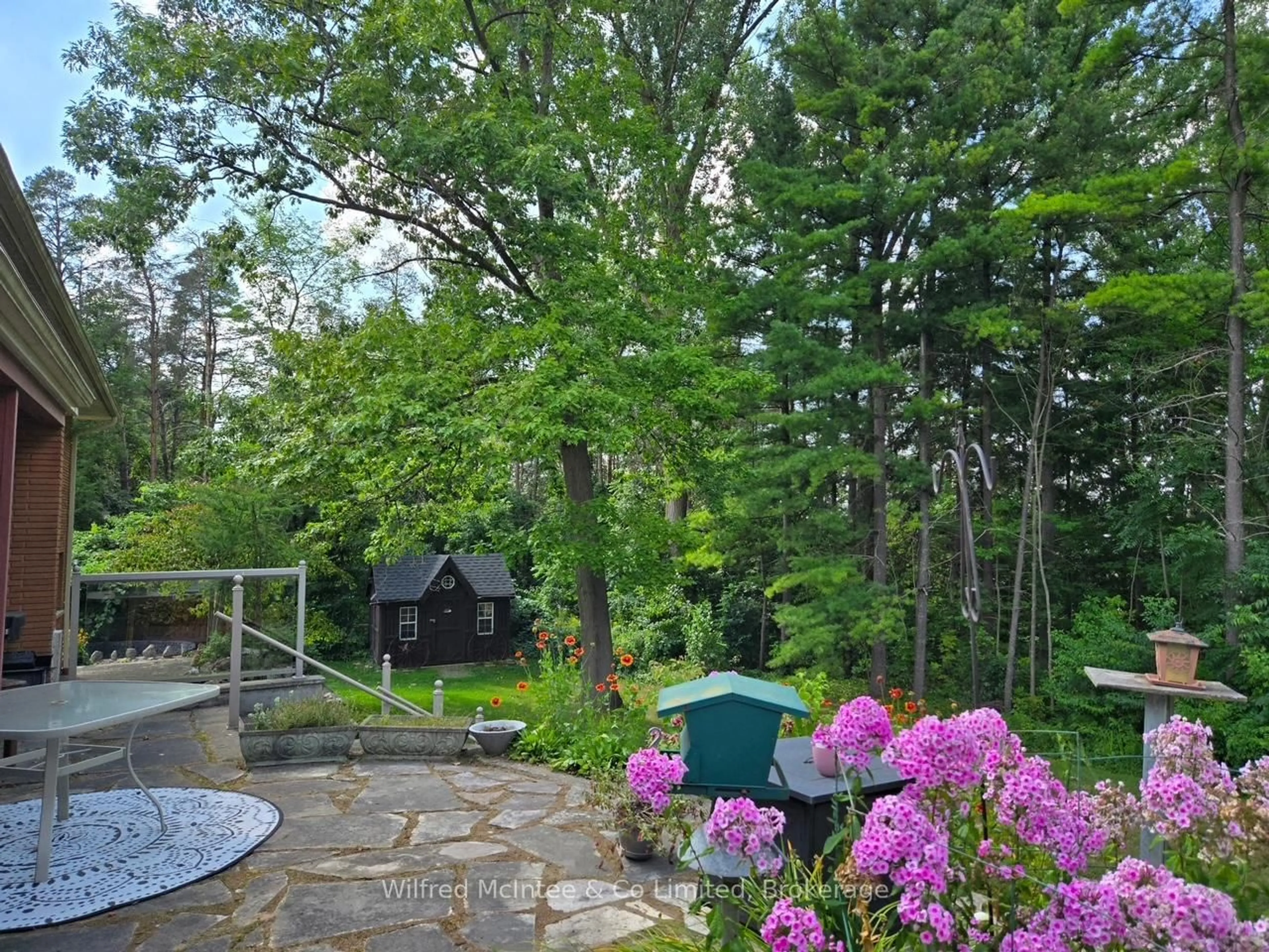 Patio, forest/trees view for 294 2nd St, Hanover Ontario N4N 1A5