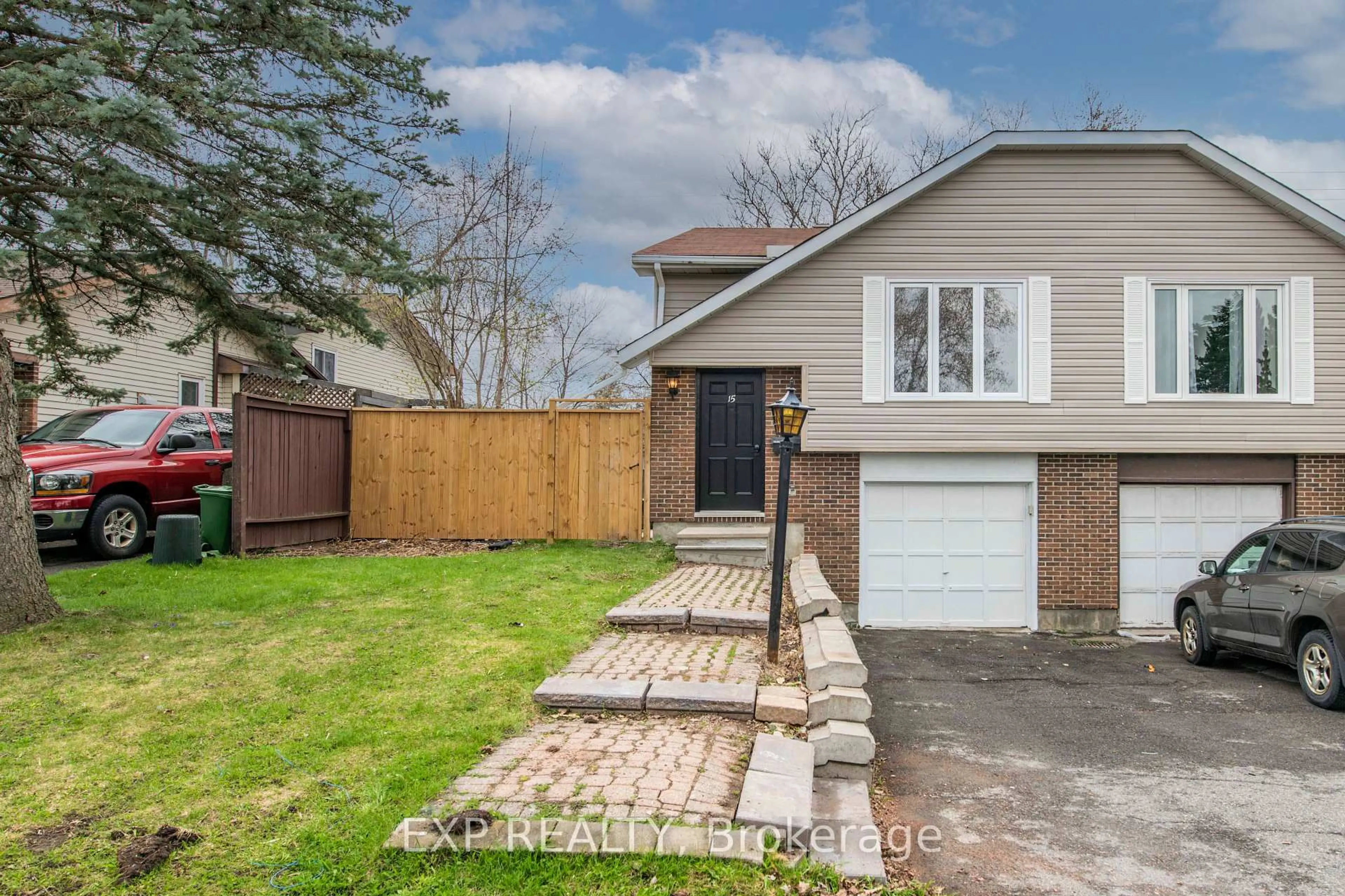 Home with brick exterior material, street for 15 Kadeer Way, Ottawa Ontario K2J 1J6