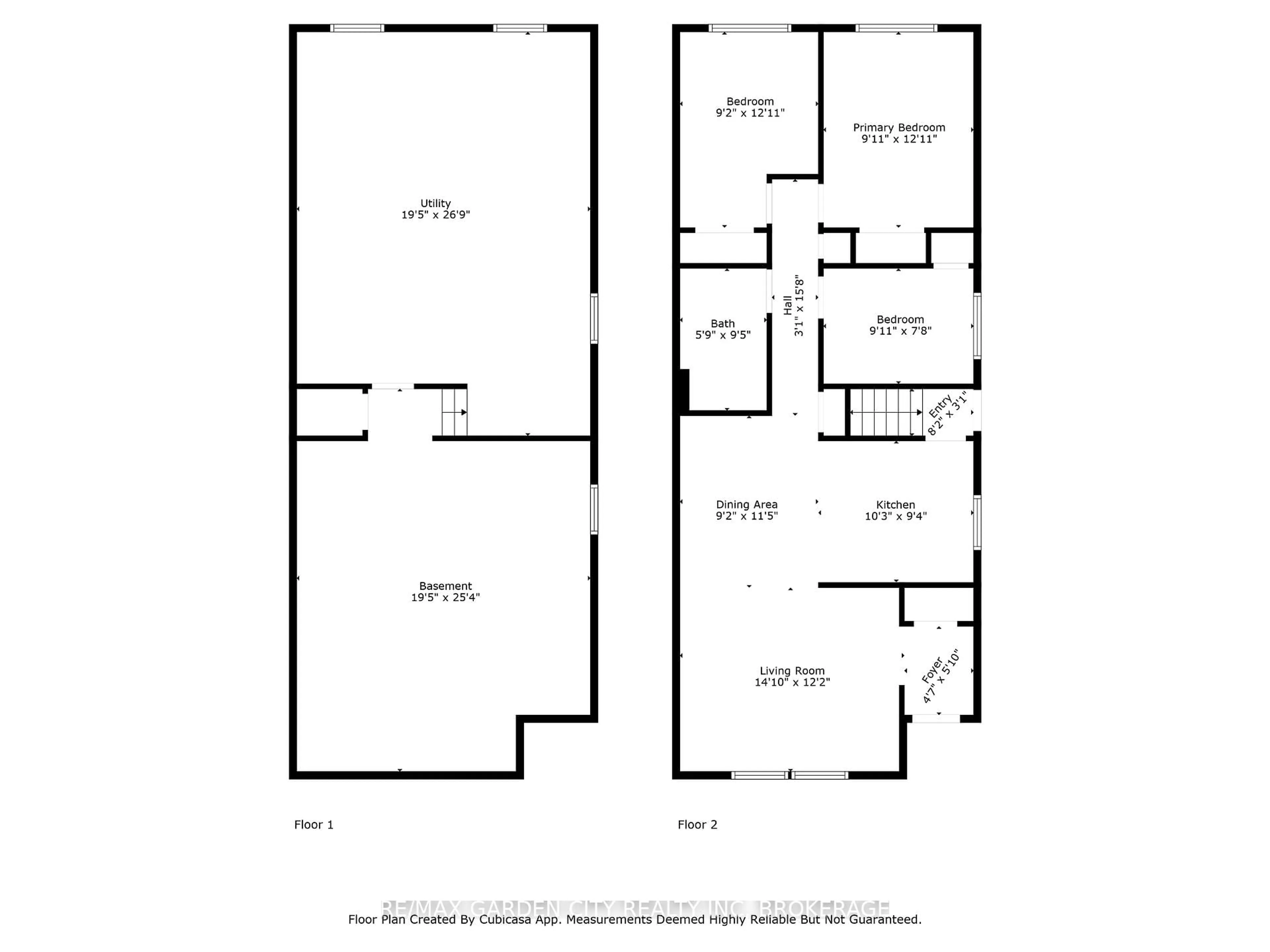 Floor plan for 6 McCordick Dr, St. Catharines Ontario L2N 6S3