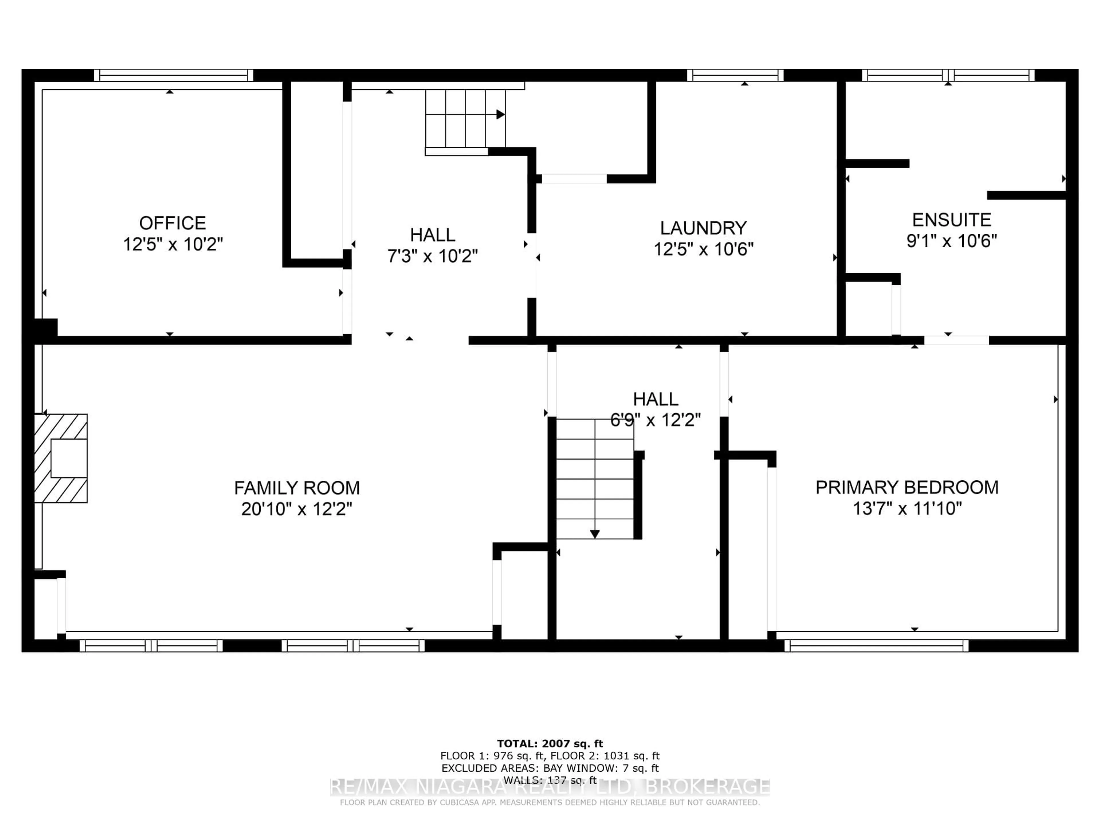 Floor plan for 6841 Dellpark Dr, Niagara Falls Ontario L2J 3G8