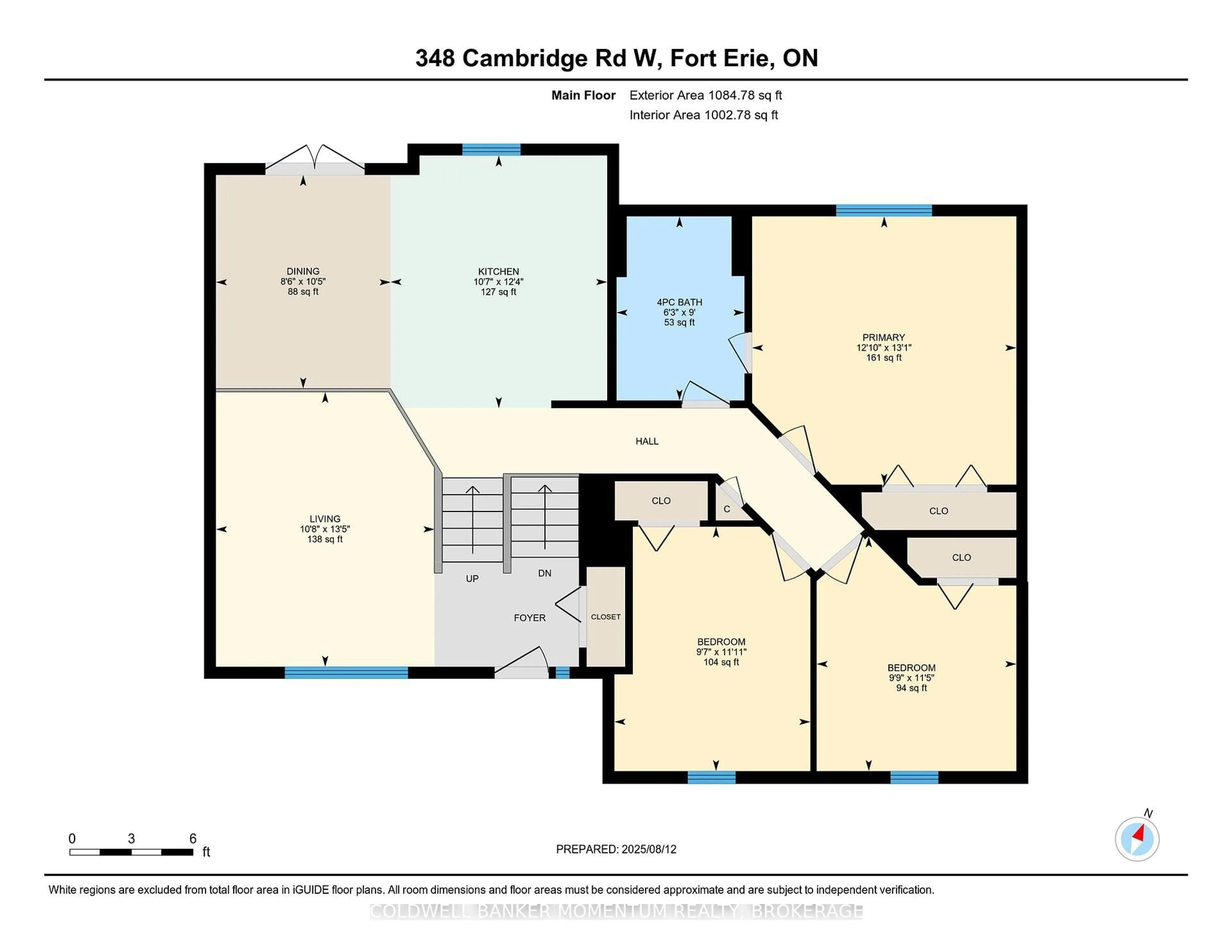 Floor plan for 348 Cambridge Rd, Fort Erie Ontario L0S 1B0