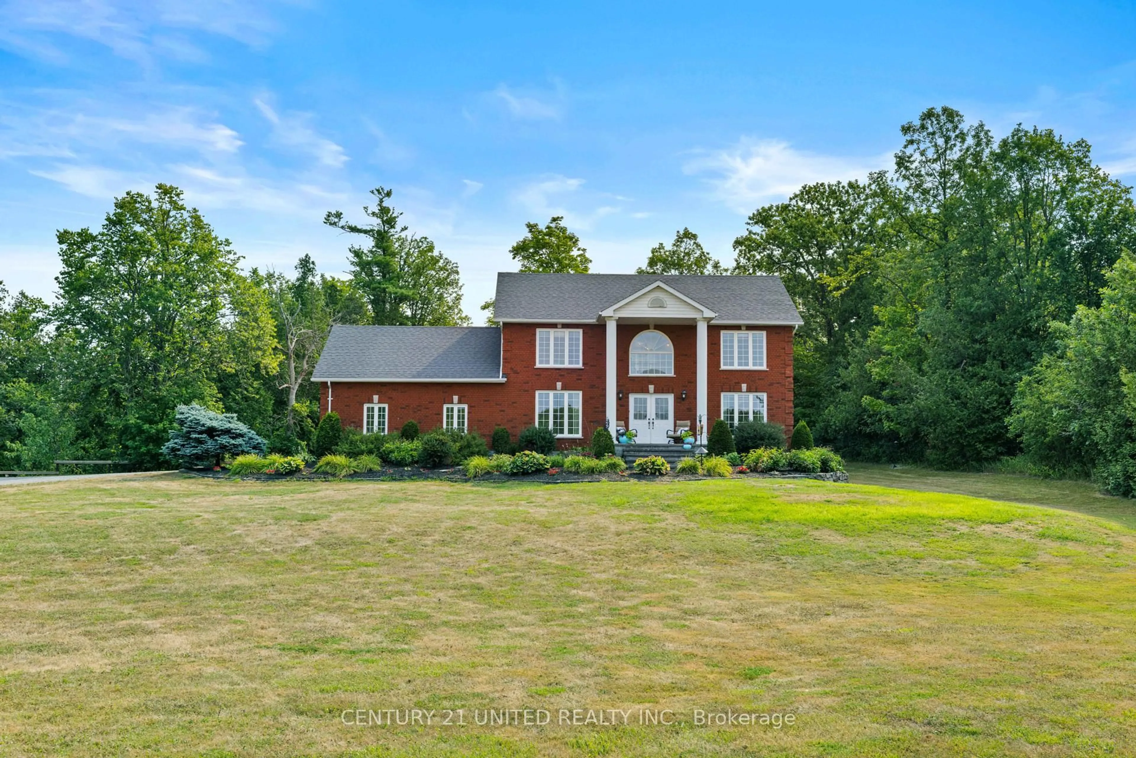 A pic from outside/outdoor area/front of a property/back of a property/a pic from drone, water/lake/river/ocean view for 1739 Heritage Line, Otonabee-South Monaghan Ontario K0L 2G0