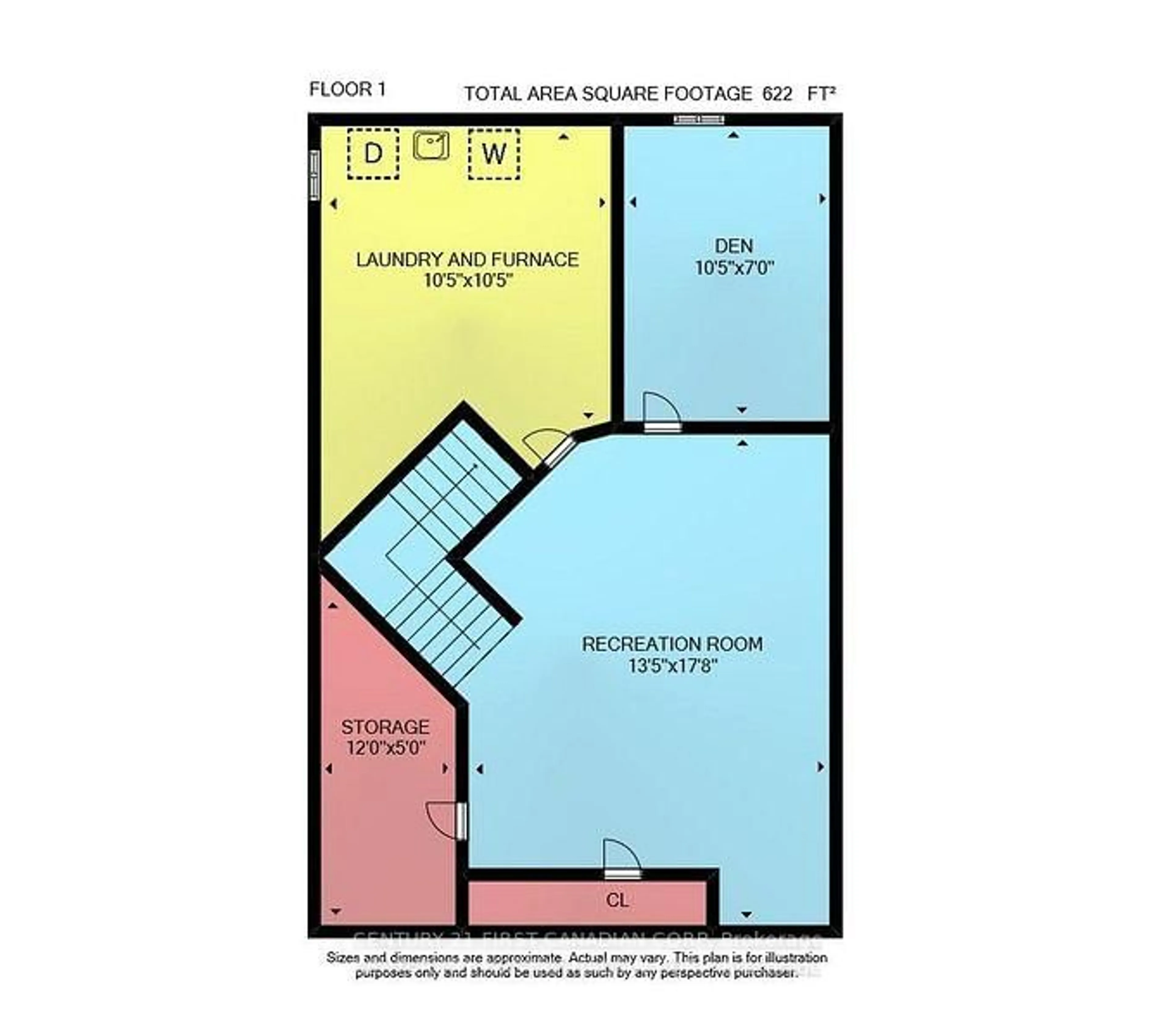 Floor plan for 132 Sandy St, London South Ontario N5Z 2C7