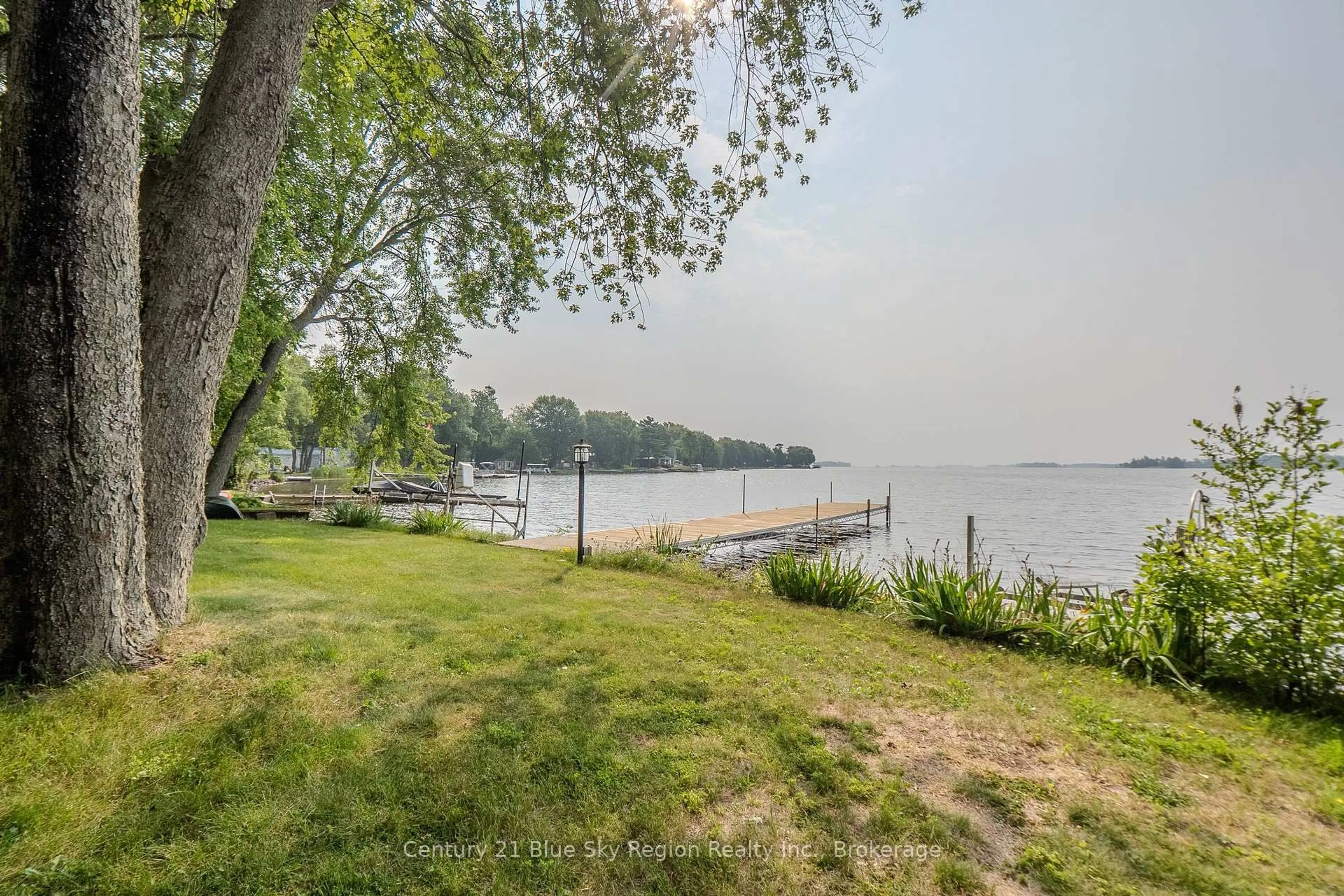 Patio, water/lake/river/ocean view for 205 Avenue Du Lac Dr, West Nipissing Ontario P0H 2M0
