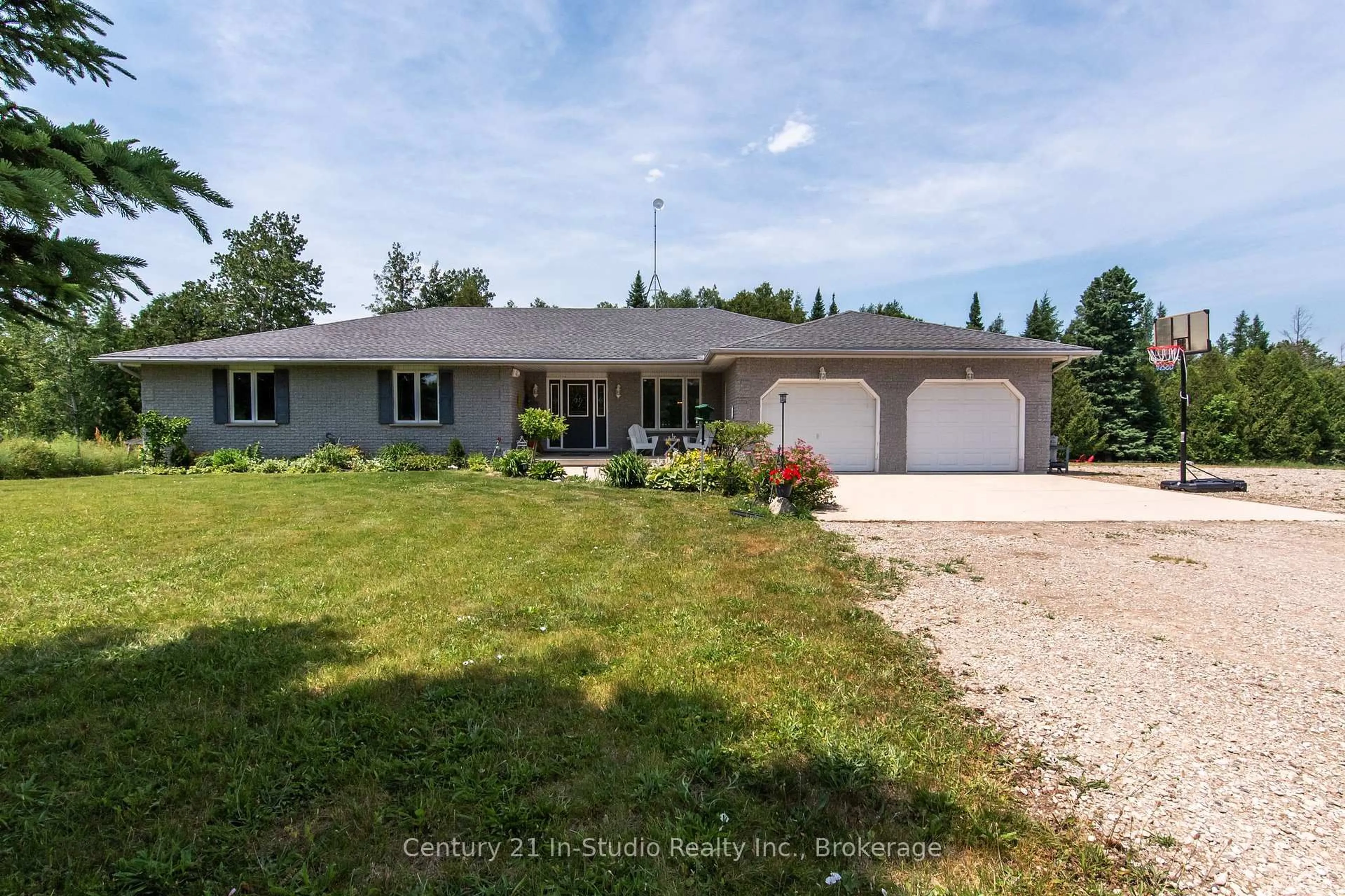 A pic from outside/outdoor area/front of a property/back of a property/a pic from drone, unknown for 193416 Sideroad 30 NDR, West Grey Ontario N4N 3B8