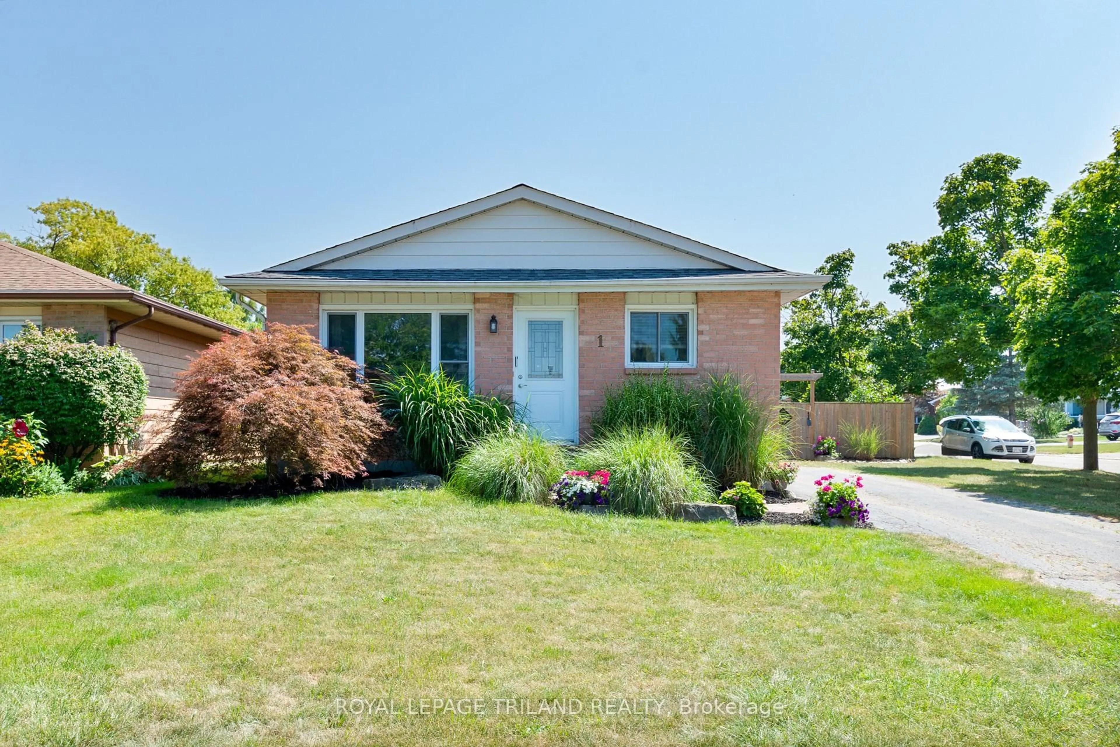Home with brick exterior material, street for 1 Paddon St, St. Thomas Ontario N5R 5S8