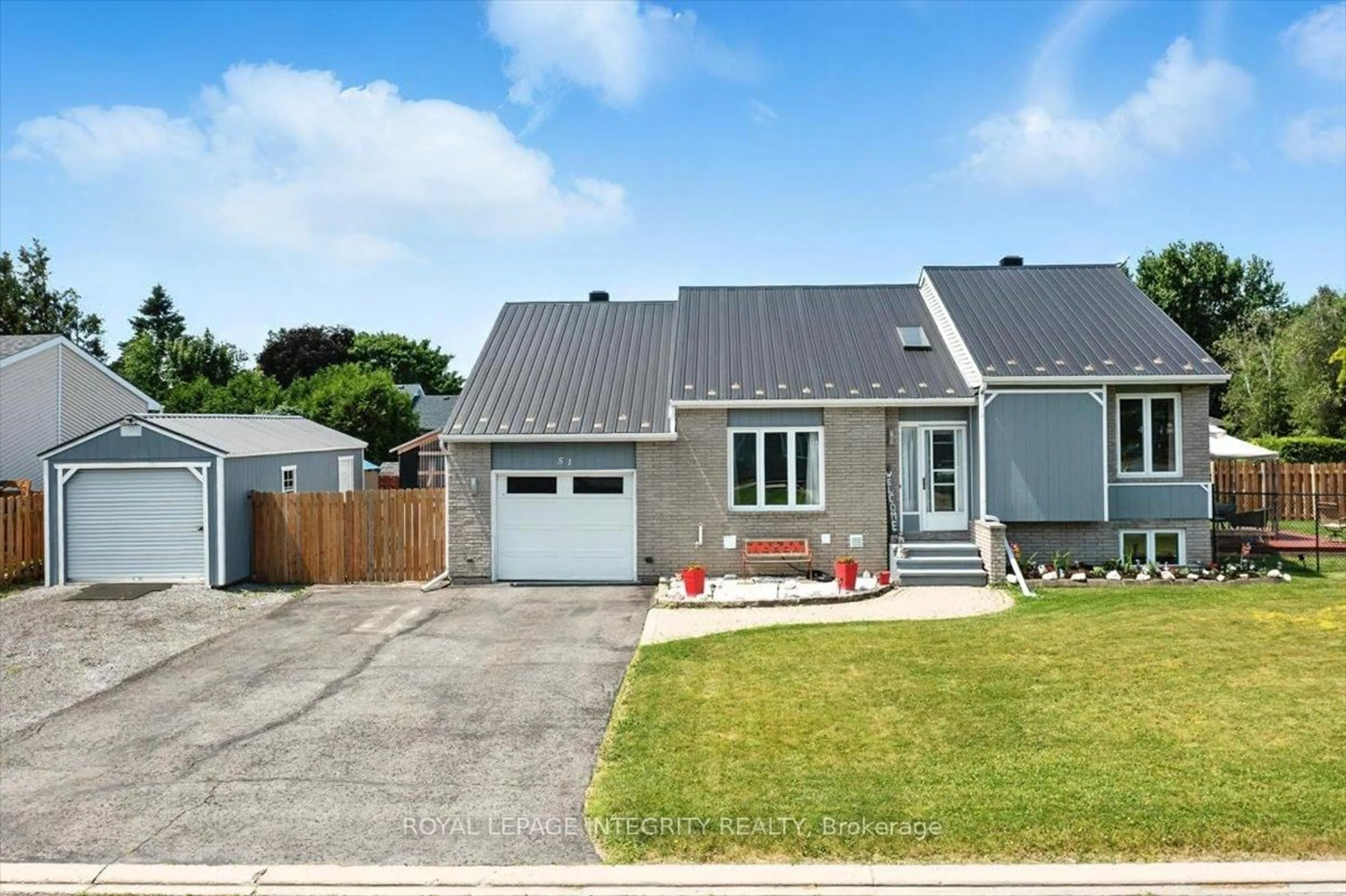 Home with vinyl exterior material, street for 51 Marcel St, Russell Ontario K0A 1W0