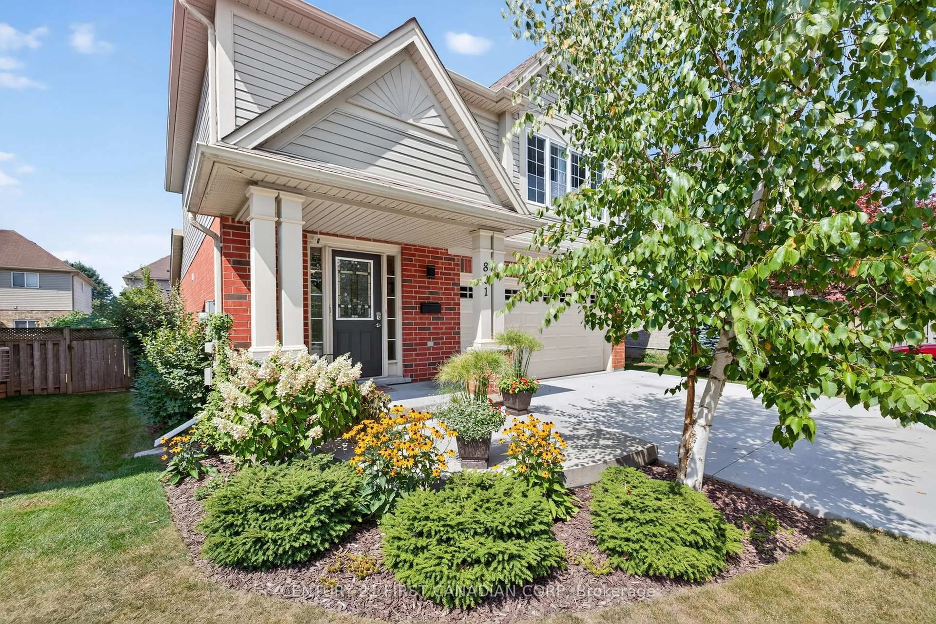 Home with brick exterior material, street for 801 North Leaksdale Circ, London South Ontario N6M 1L9