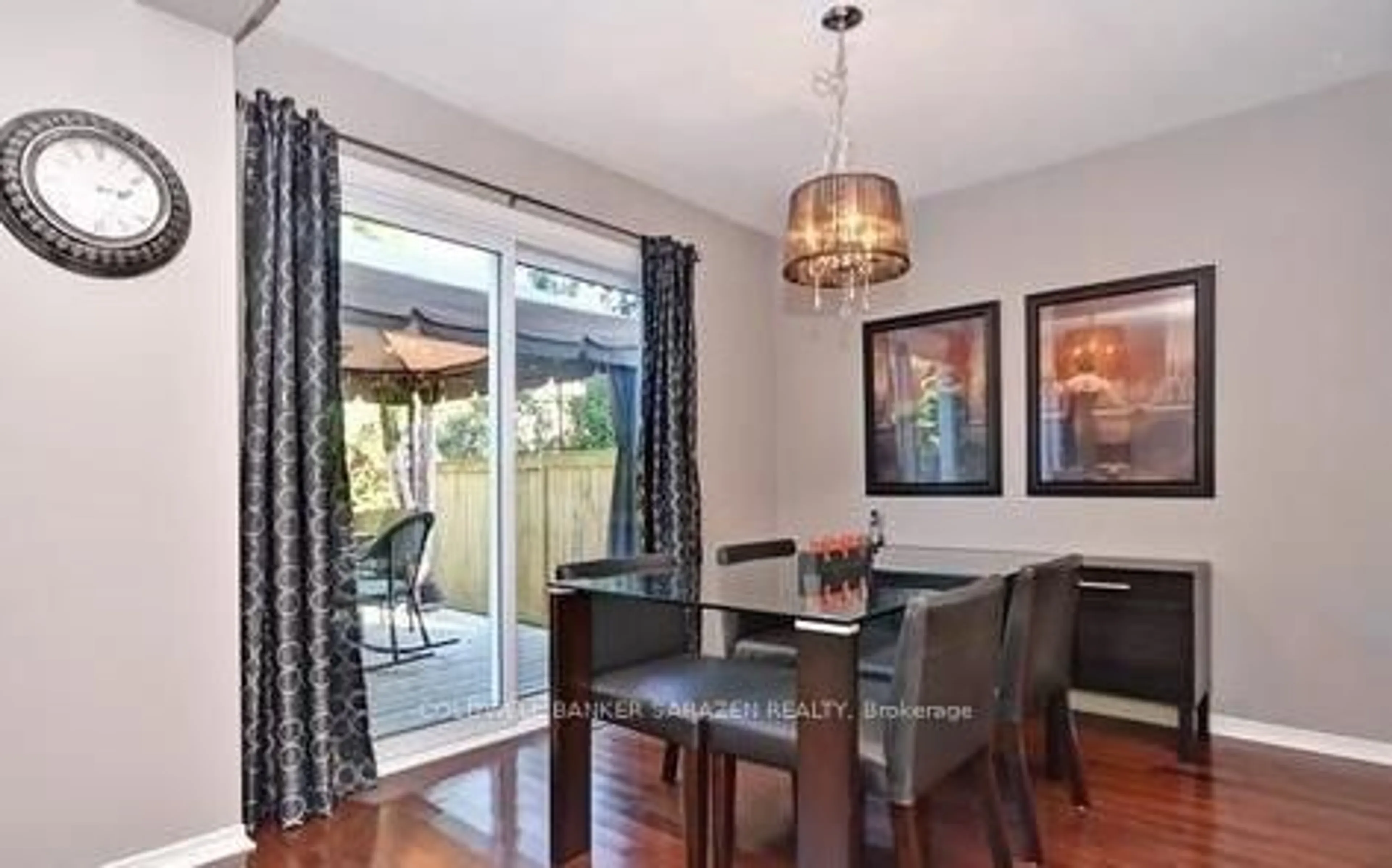 Dining room, wood/laminate floor for 3561 Trappers Rd, Ottawa Ontario K1T 2R1