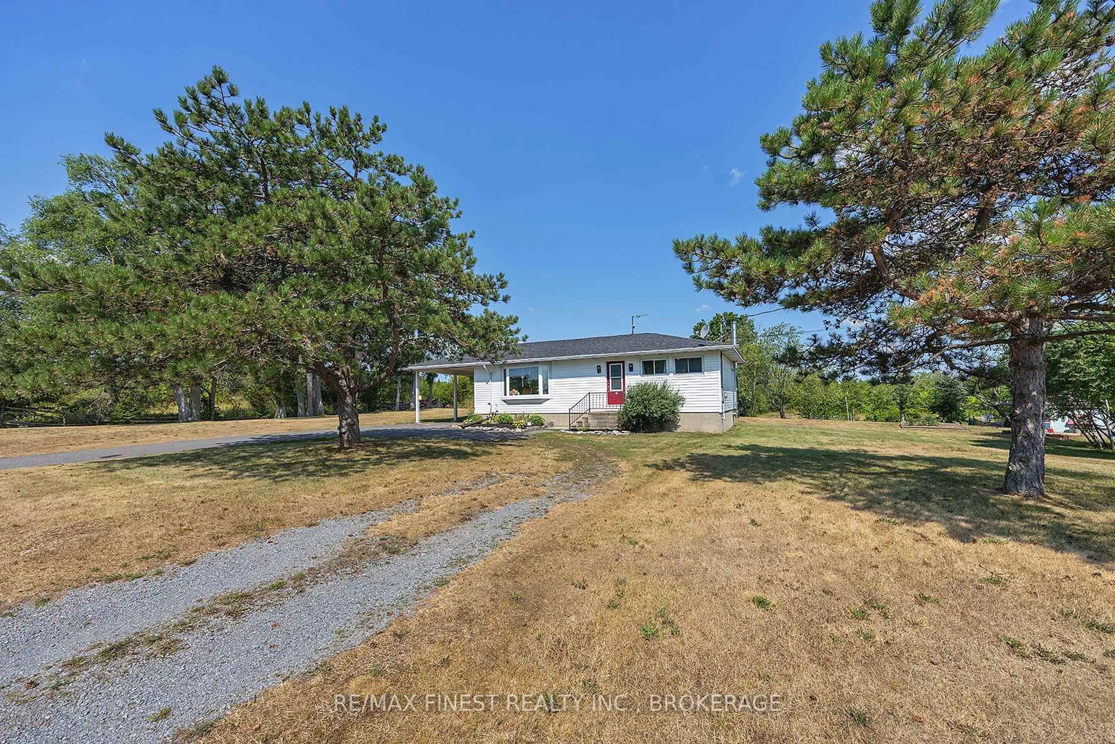 A pic from outside/outdoor area/front of a property/back of a property/a pic from drone, unknown for 117 Mud Lake Rd, Bissett Creek Ontario K0H 2H0
