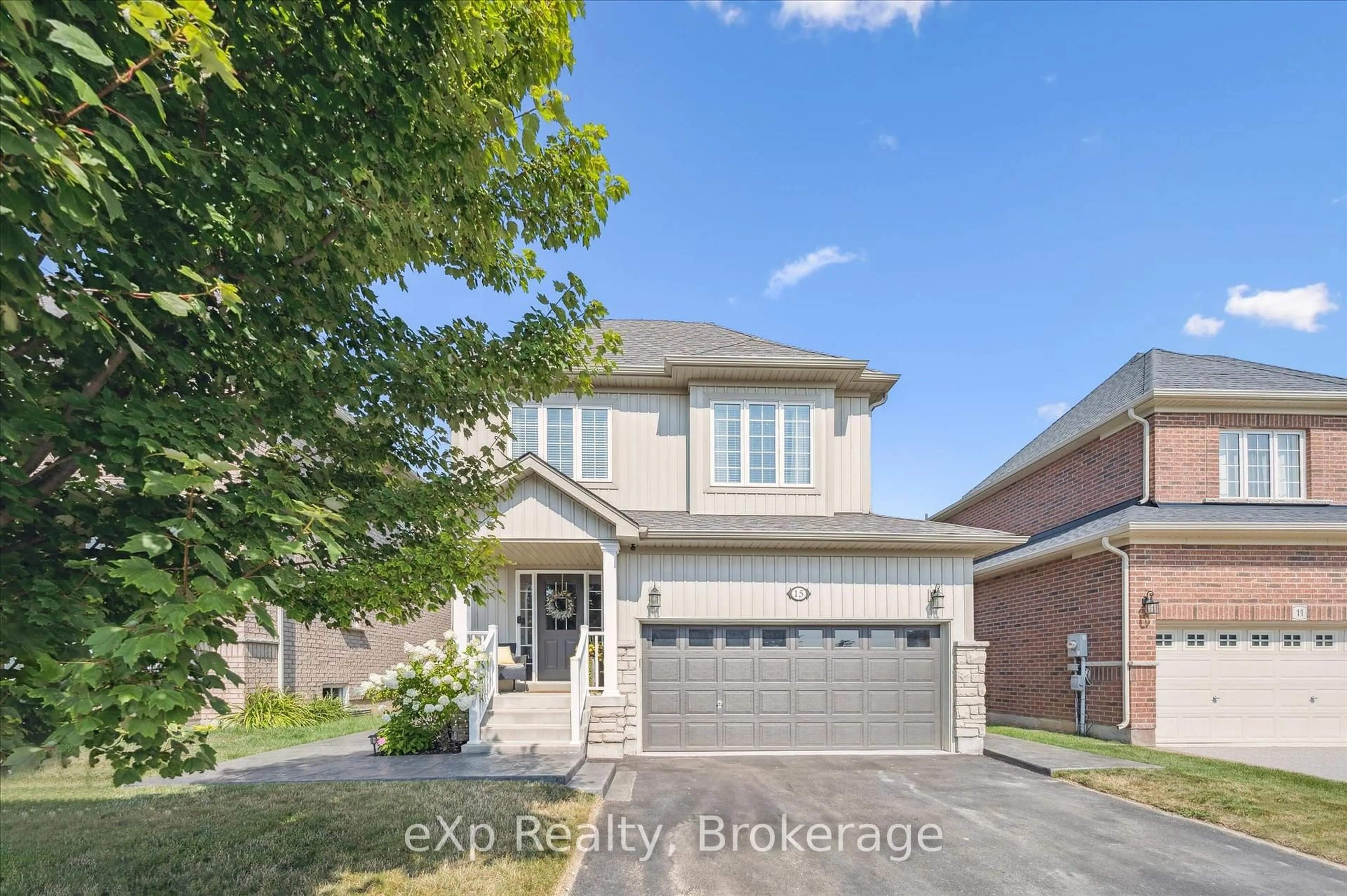 A pic from outside/outdoor area/front of a property/back of a property/a pic from drone, street for 15 Ryan St, Centre Wellington Ontario N1M 0C9