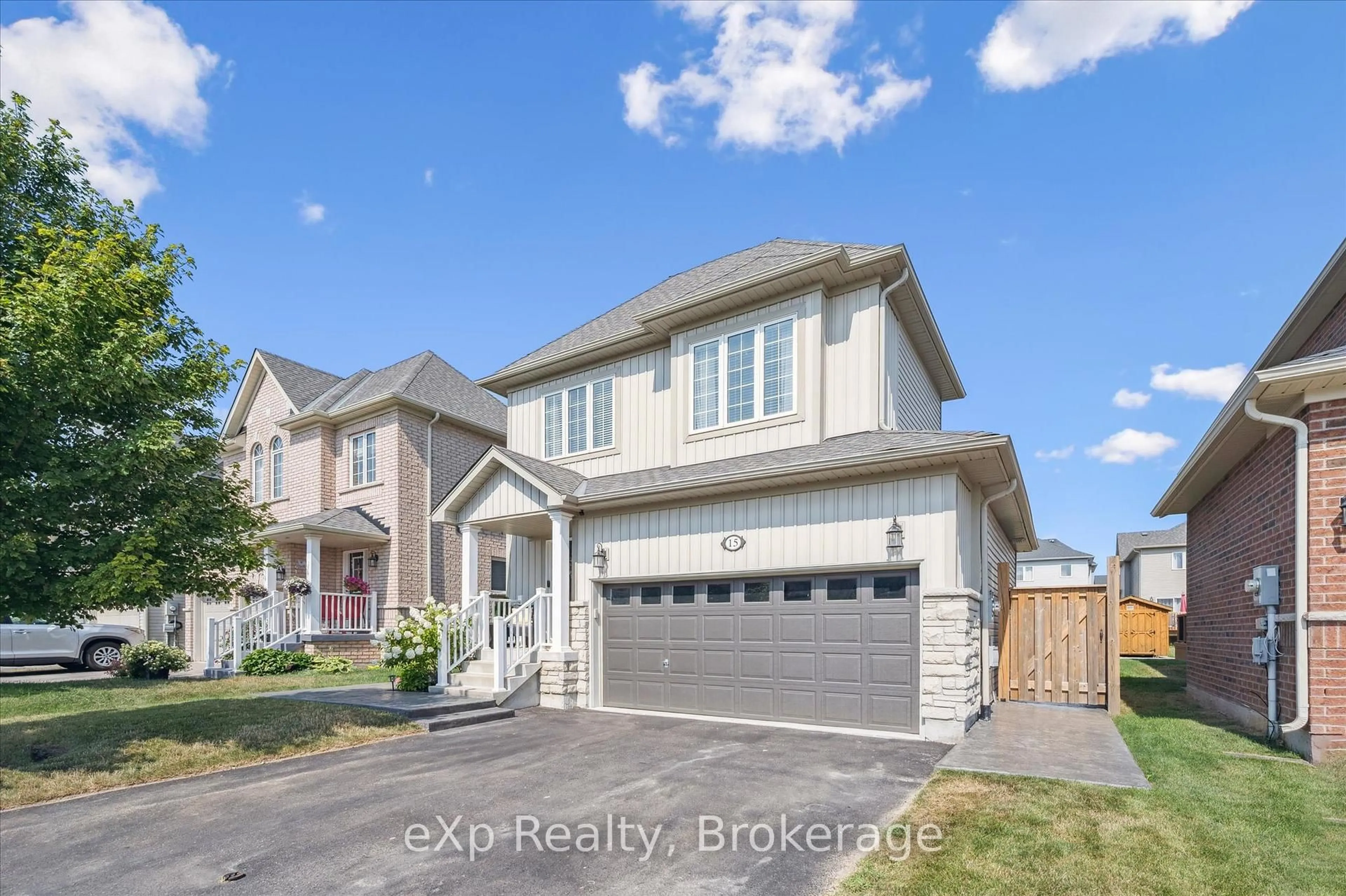 A pic from outside/outdoor area/front of a property/back of a property/a pic from drone, street for 15 Ryan St, Centre Wellington Ontario N1M 0C9