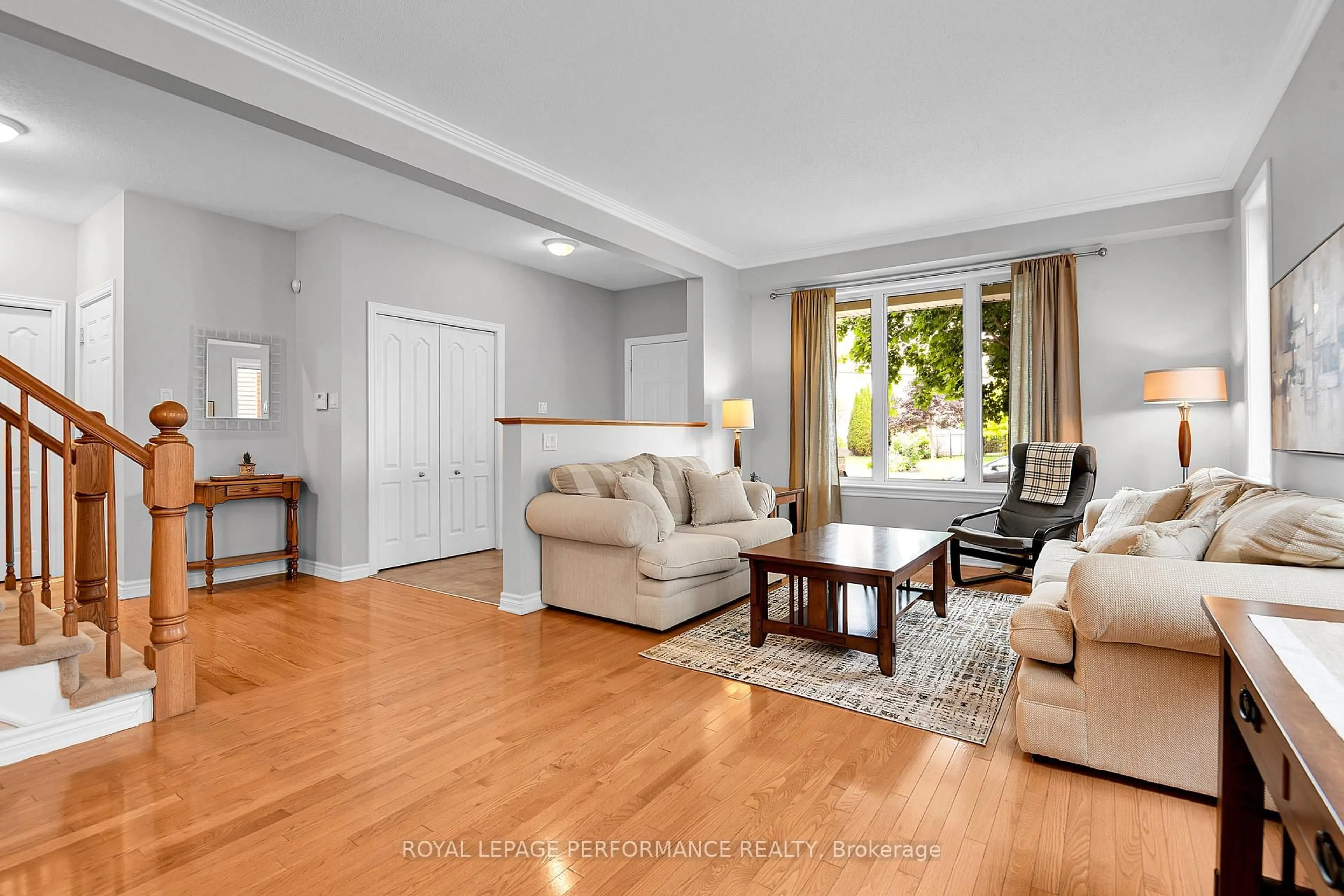 Living room with furniture, unknown for 815 Long Point Circ, Ottawa Ontario K1T 4H6