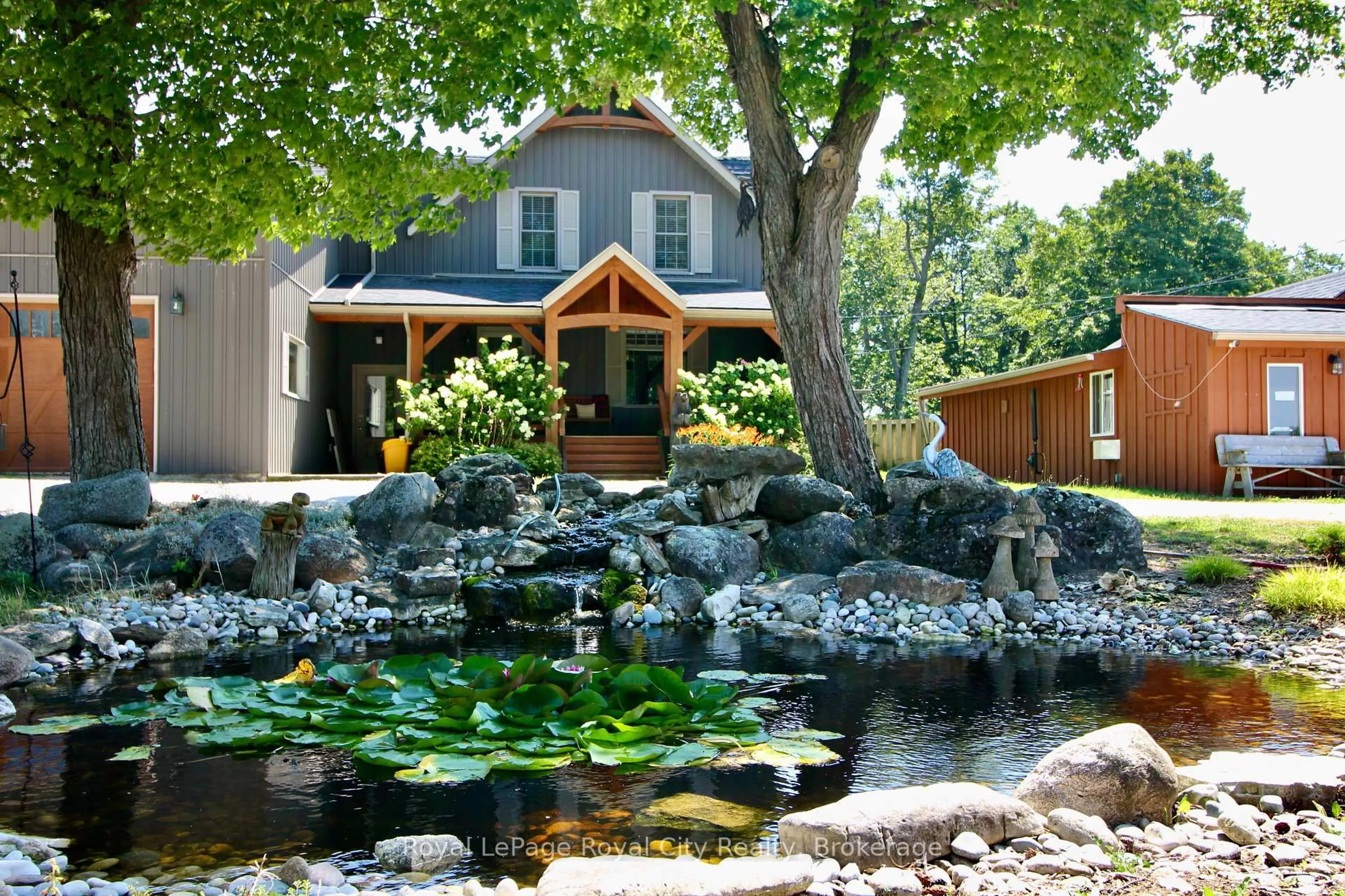 Patio, water/lake/river/ocean view for 314 Cape Chin Rd, Northern Bruce Peninsula Ontario N0H 1W0