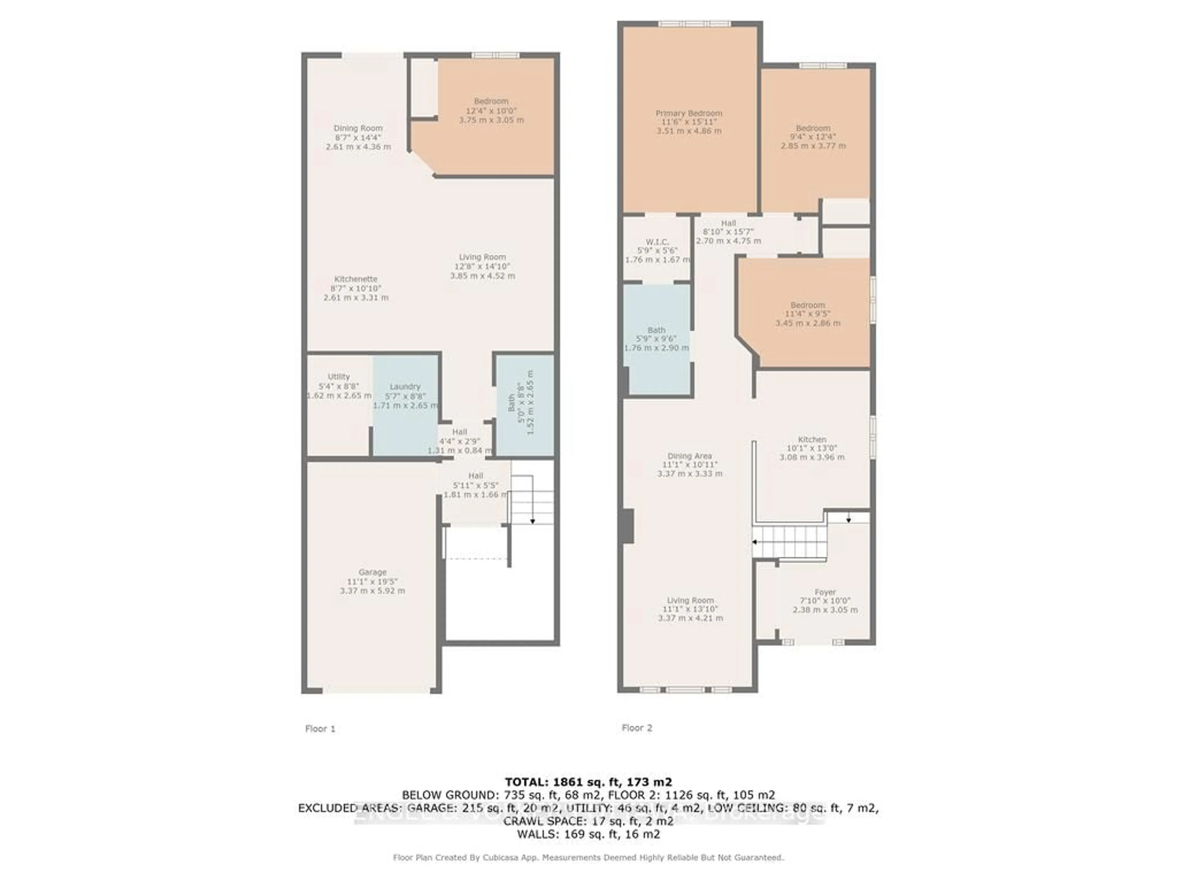 Floor plan for 162 Castle Glen Cres, Ottawa Ontario K2L 4H1