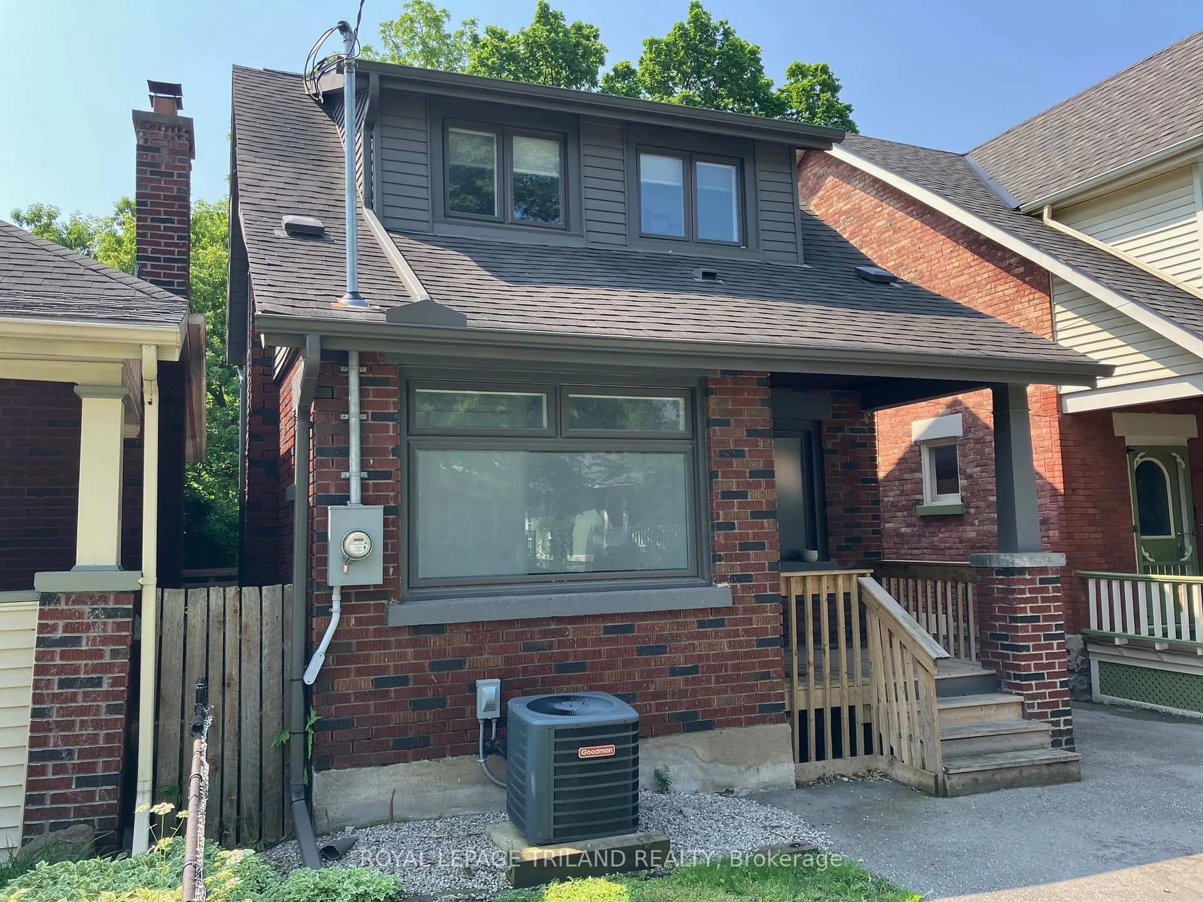 Home with brick exterior material, street for 587 Rosedale St, London East Ontario N6B 2C7