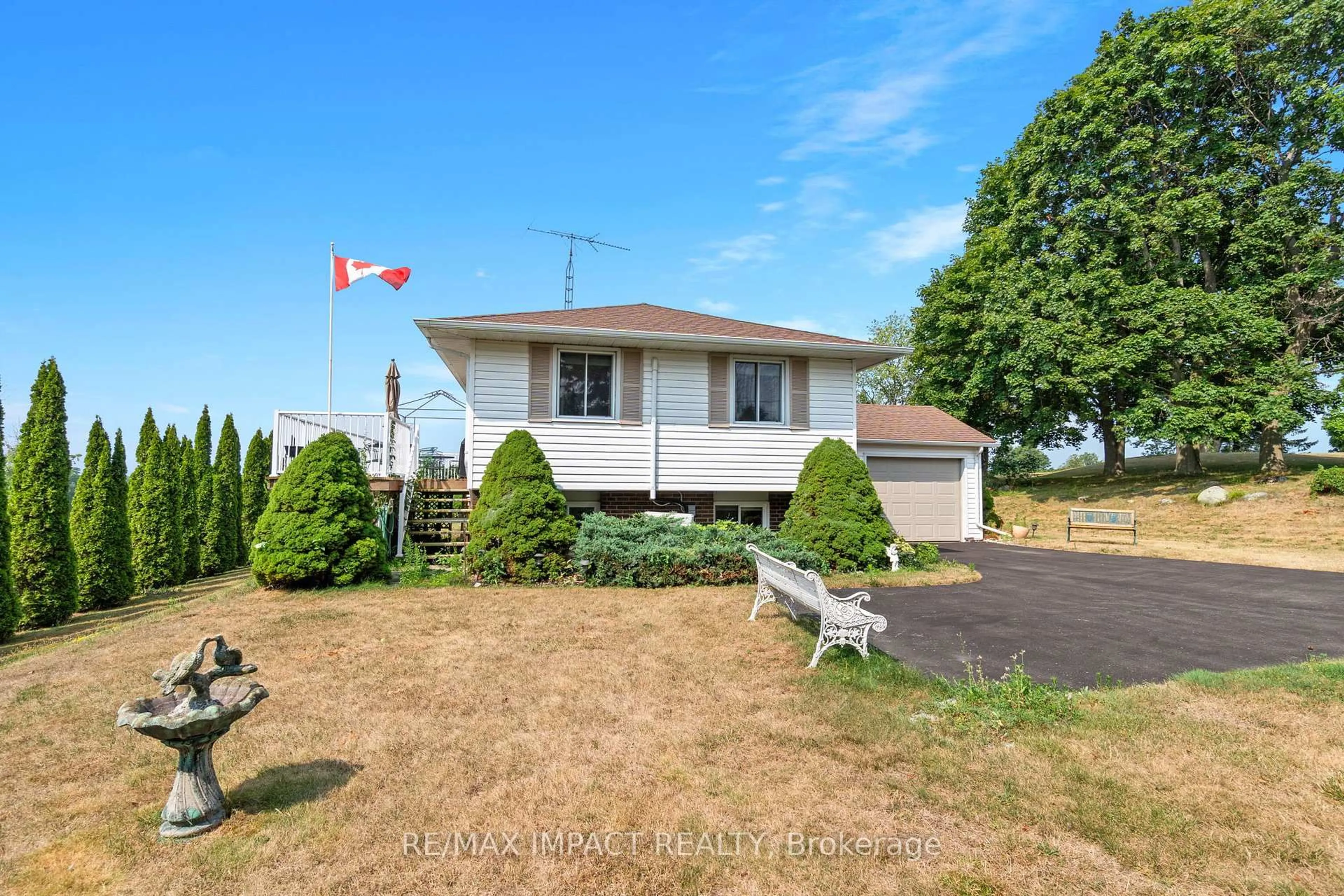 A pic from outside/outdoor area/front of a property/back of a property/a pic from drone, street for 1820 Stanton Rd, Cobourg Ontario K9A 4J8