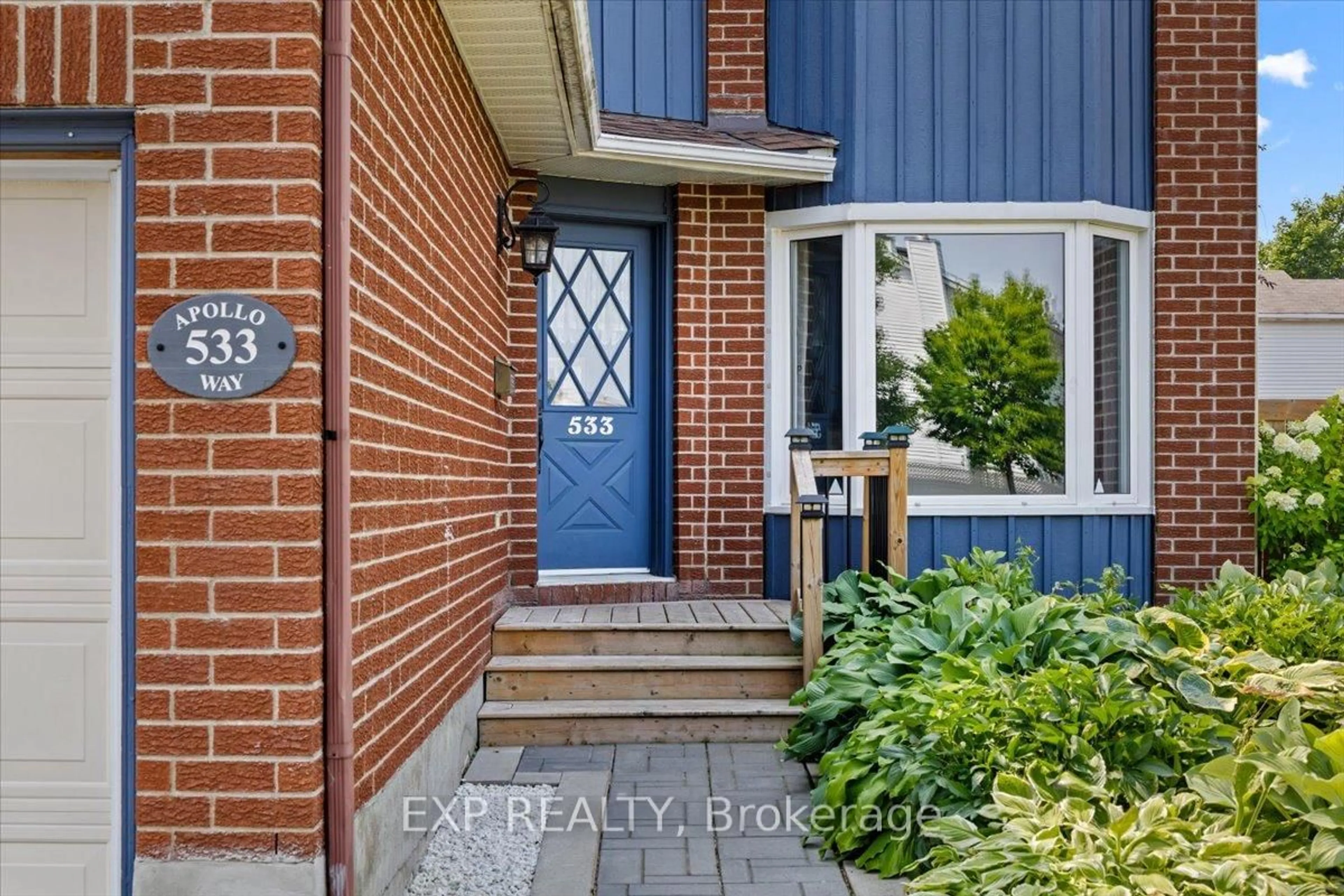 Home with brick exterior material, street for 533 Apollo Way, Orleans Ontario K4A 1V8