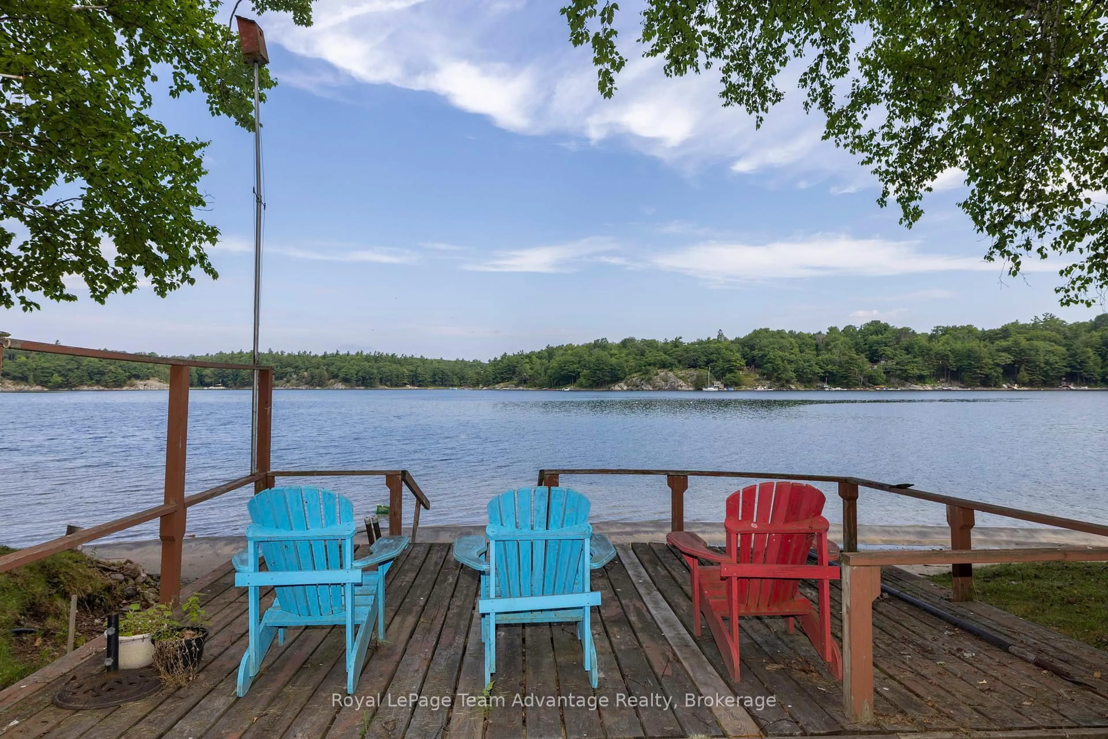 Patio, water/lake/river/ocean view for 646 (125) OAK POINT Rd, Parry Sound Ontario P2A 2X4