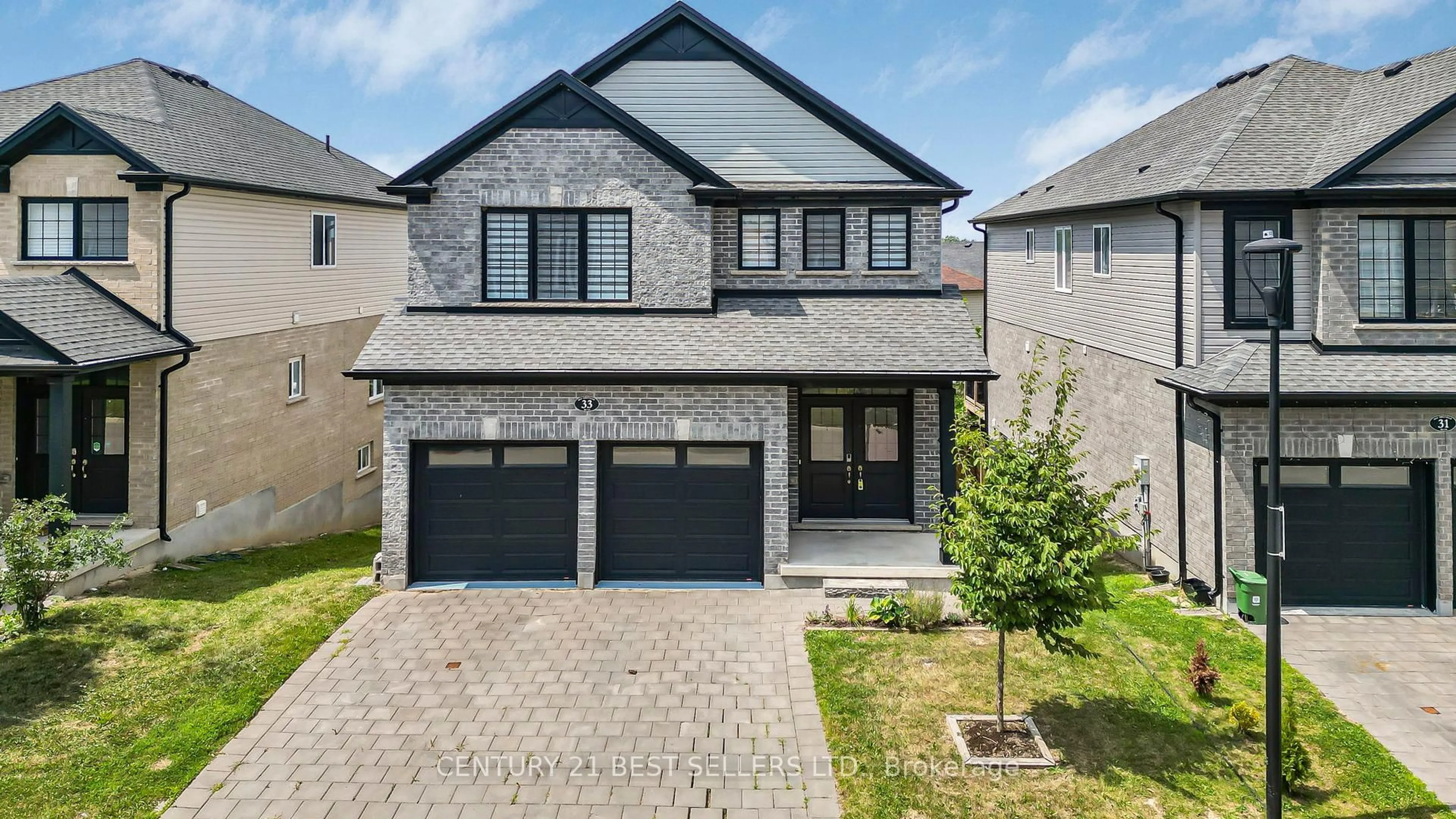 Home with brick exterior material, street for 2619 Sheffield Blvd #33, London South Ontario N6M 0G4