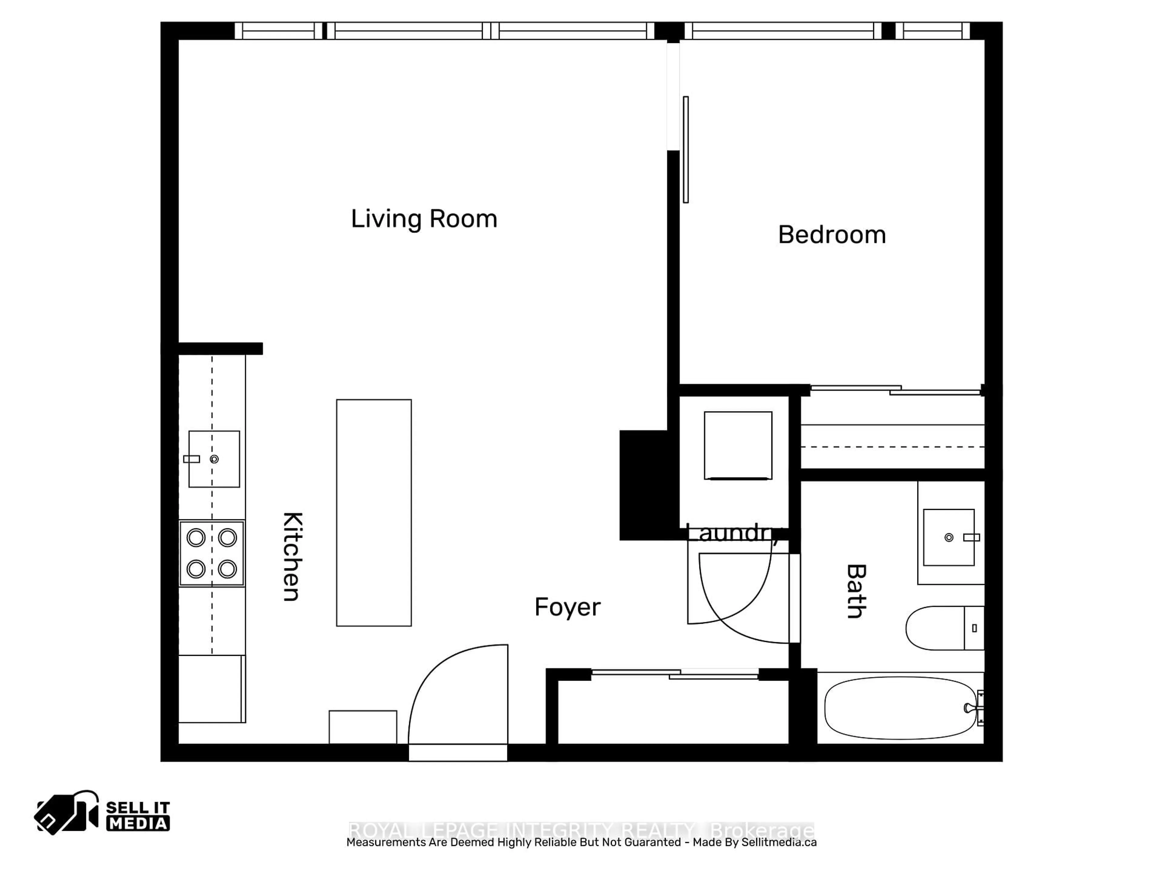 Floor plan for 360 Patricia Ave #811, Ottawa Ontario K1Z 0A8