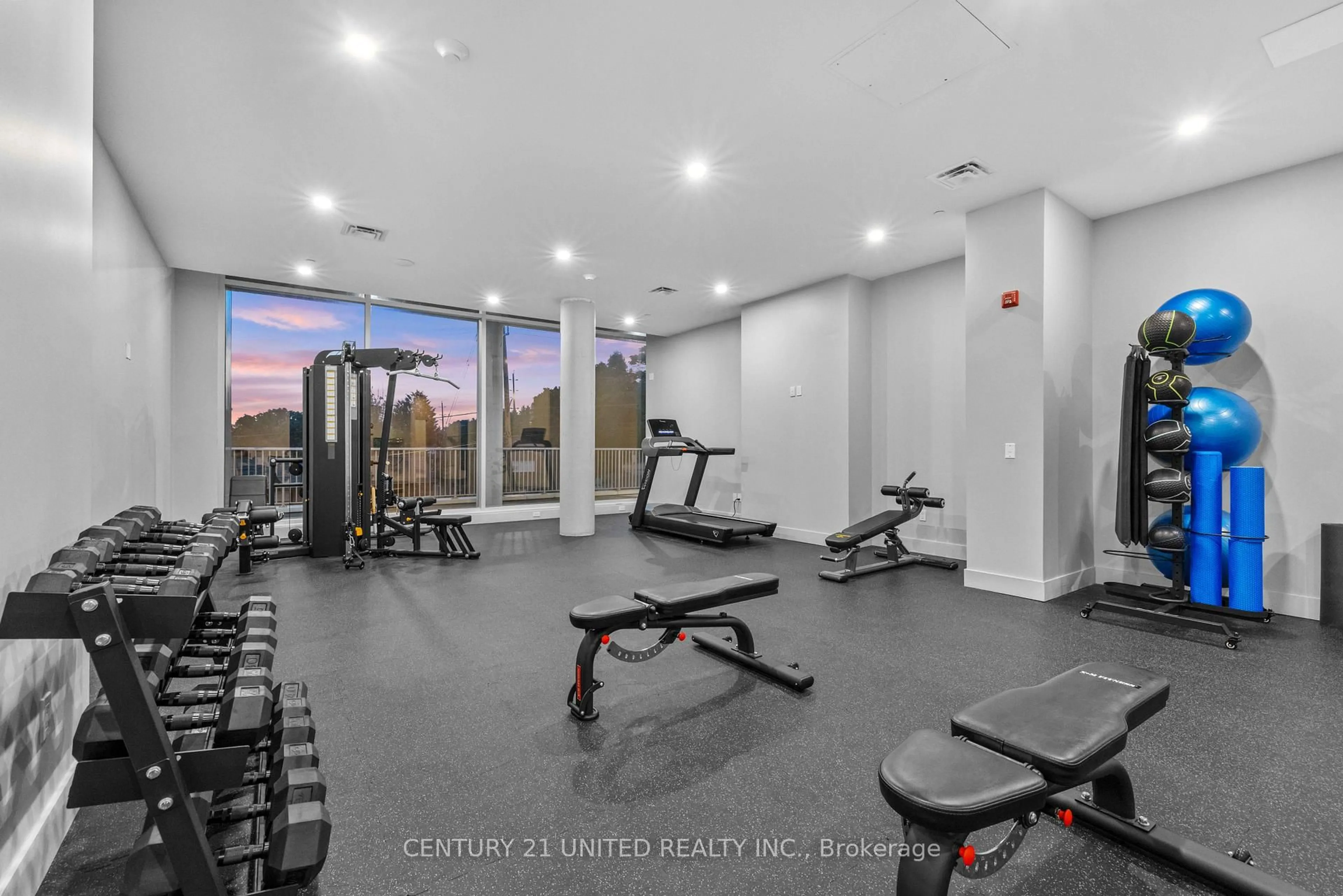 Gym or fitness room for 195 Hunter St #712, Peterborough East Ontario K9H 1G9