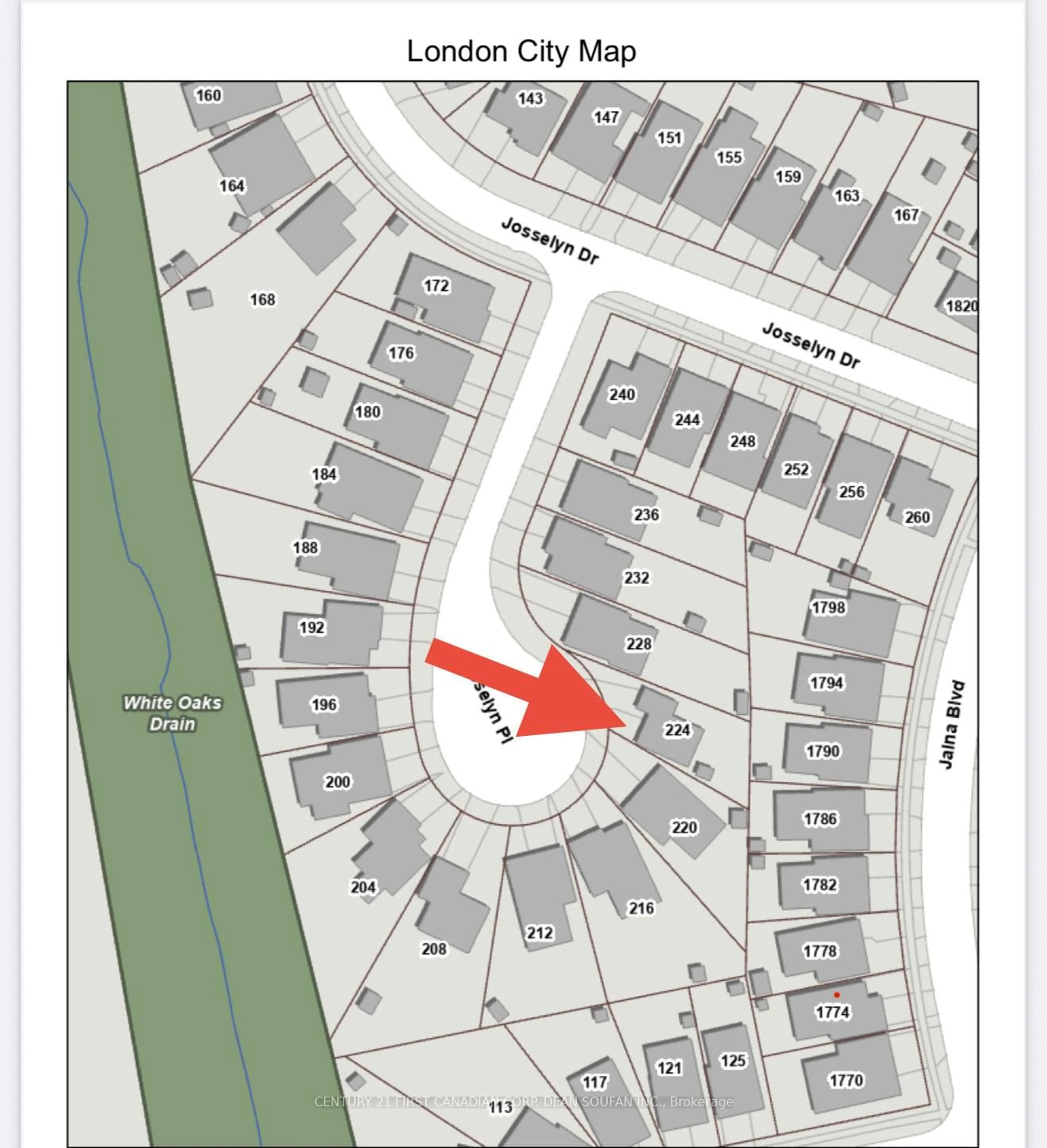 Unknown for 224 Josselyn Pl, London South Ontario N6E 3V2