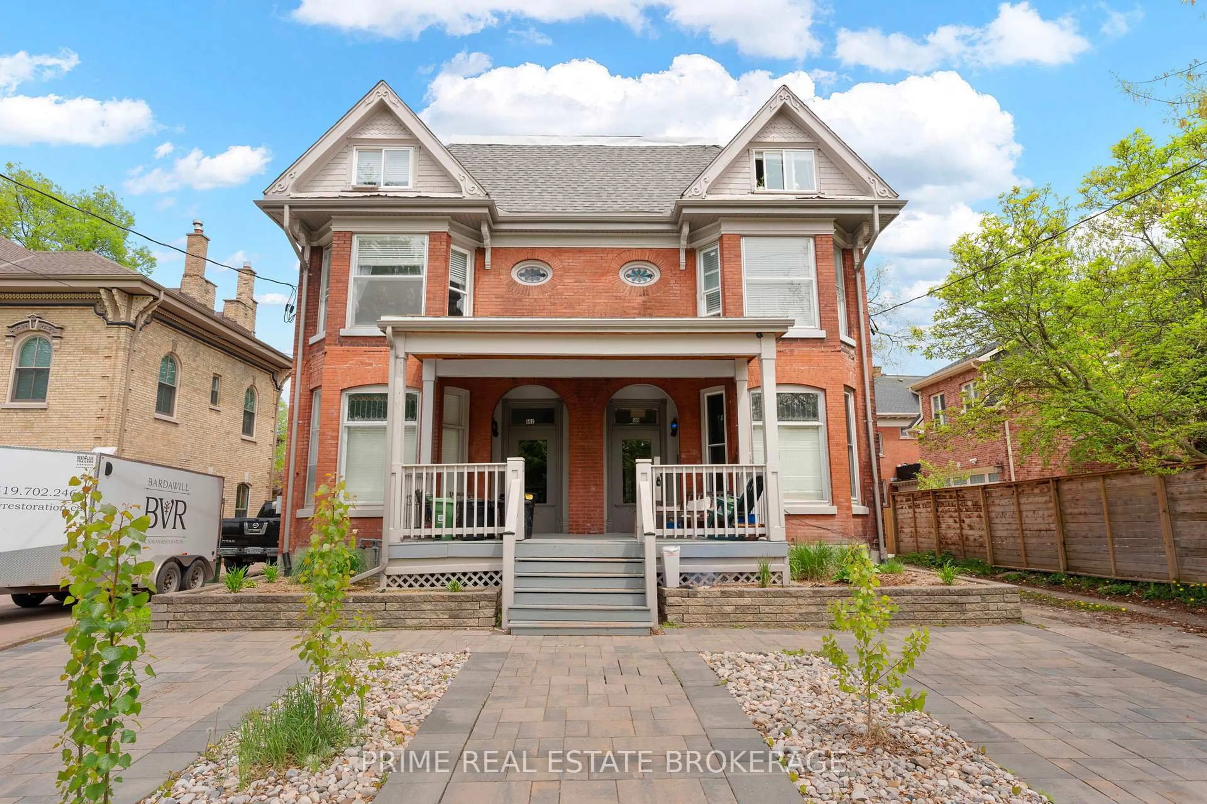 Home with brick exterior material, street for 500-502 Colborne St, London East Ontario N6B 2T5