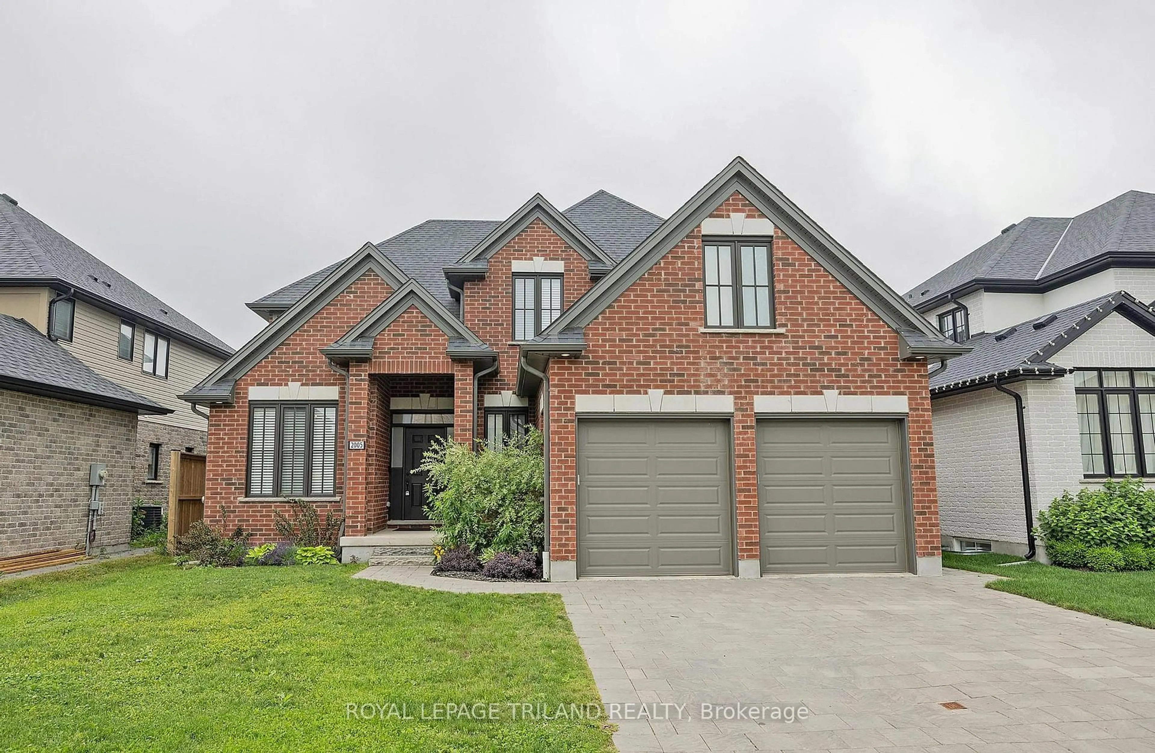 Home with brick exterior material, street for 2005 MADDEX Way, London North Ontario N5X 0M8