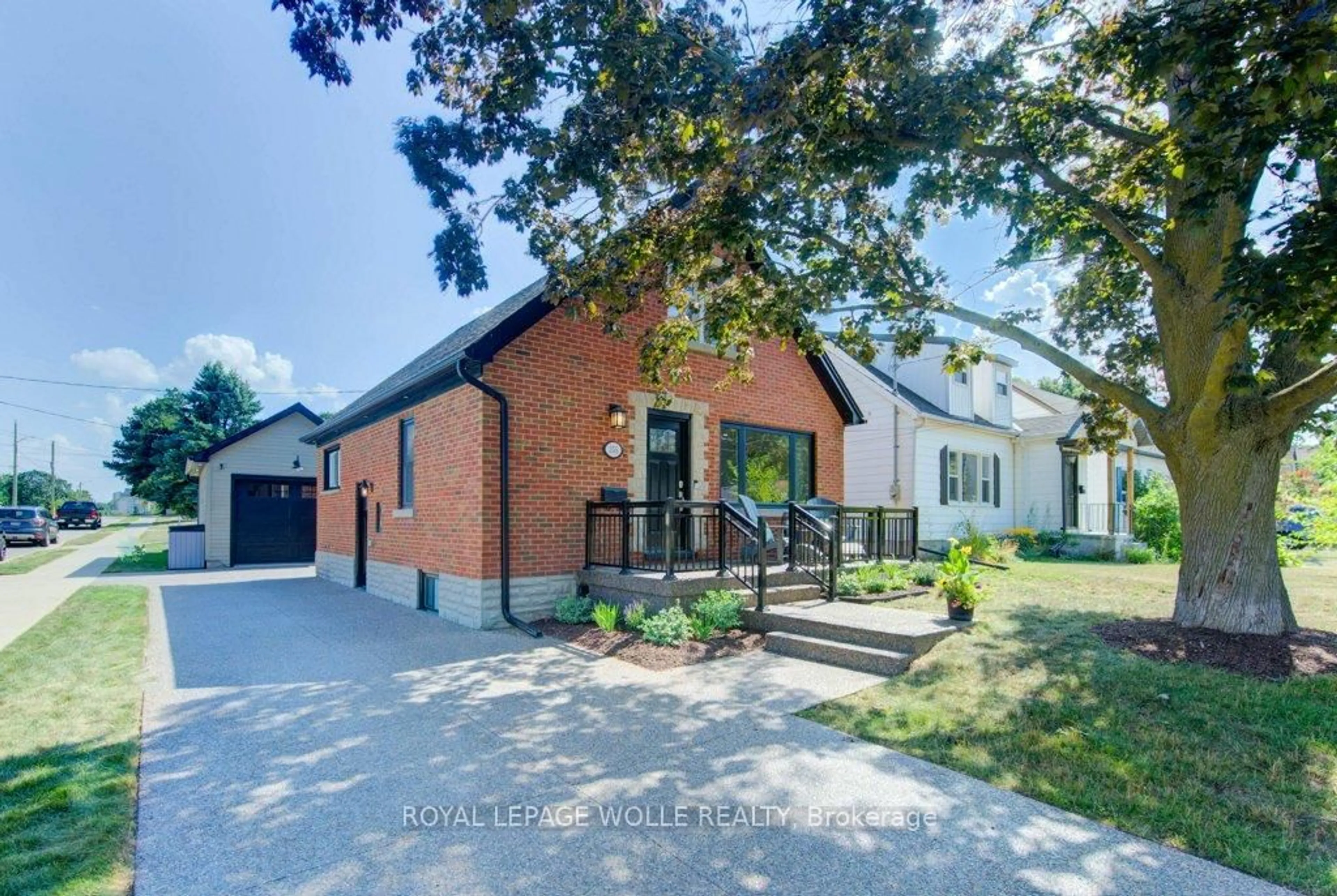 Home with brick exterior material, street for 355 Blucher Blvd, Kitchener Ontario N2H 5W1