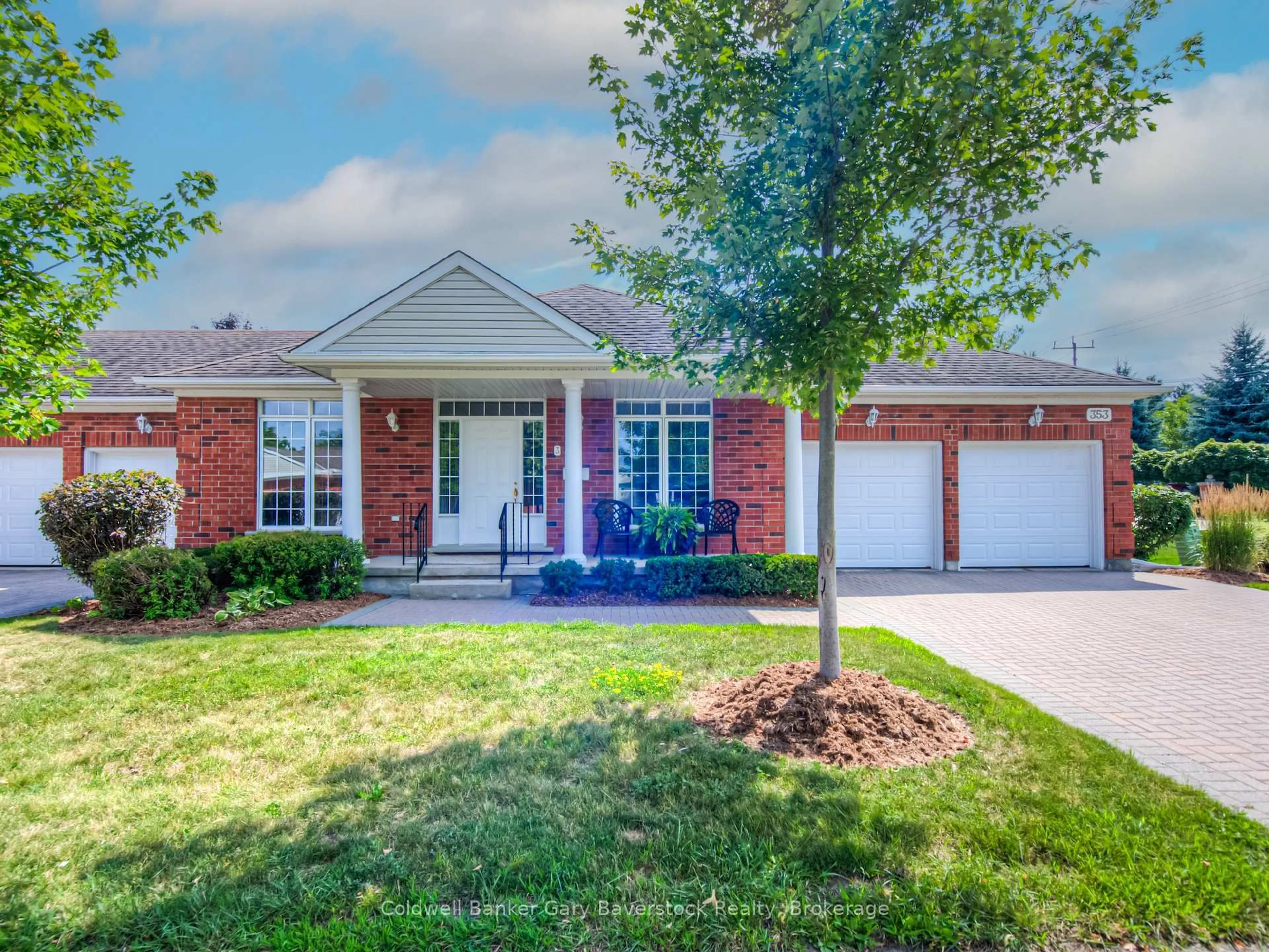 Home with brick exterior material, street for 353 George St #3, Cambridge Ontario N1S 4X4