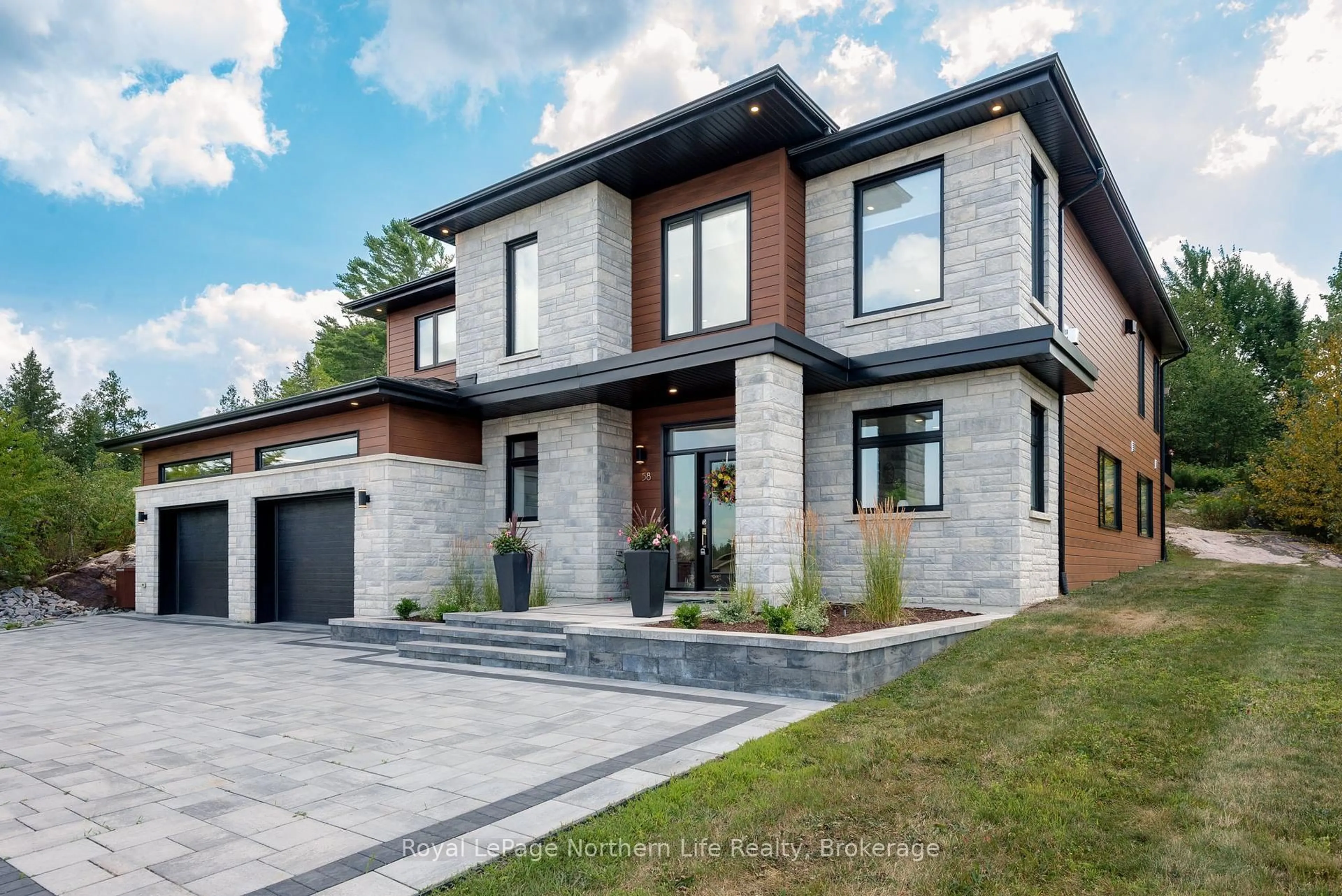 Home with brick exterior material, street for 58 Osprey Cres, Callander Ontario P0H 1H0