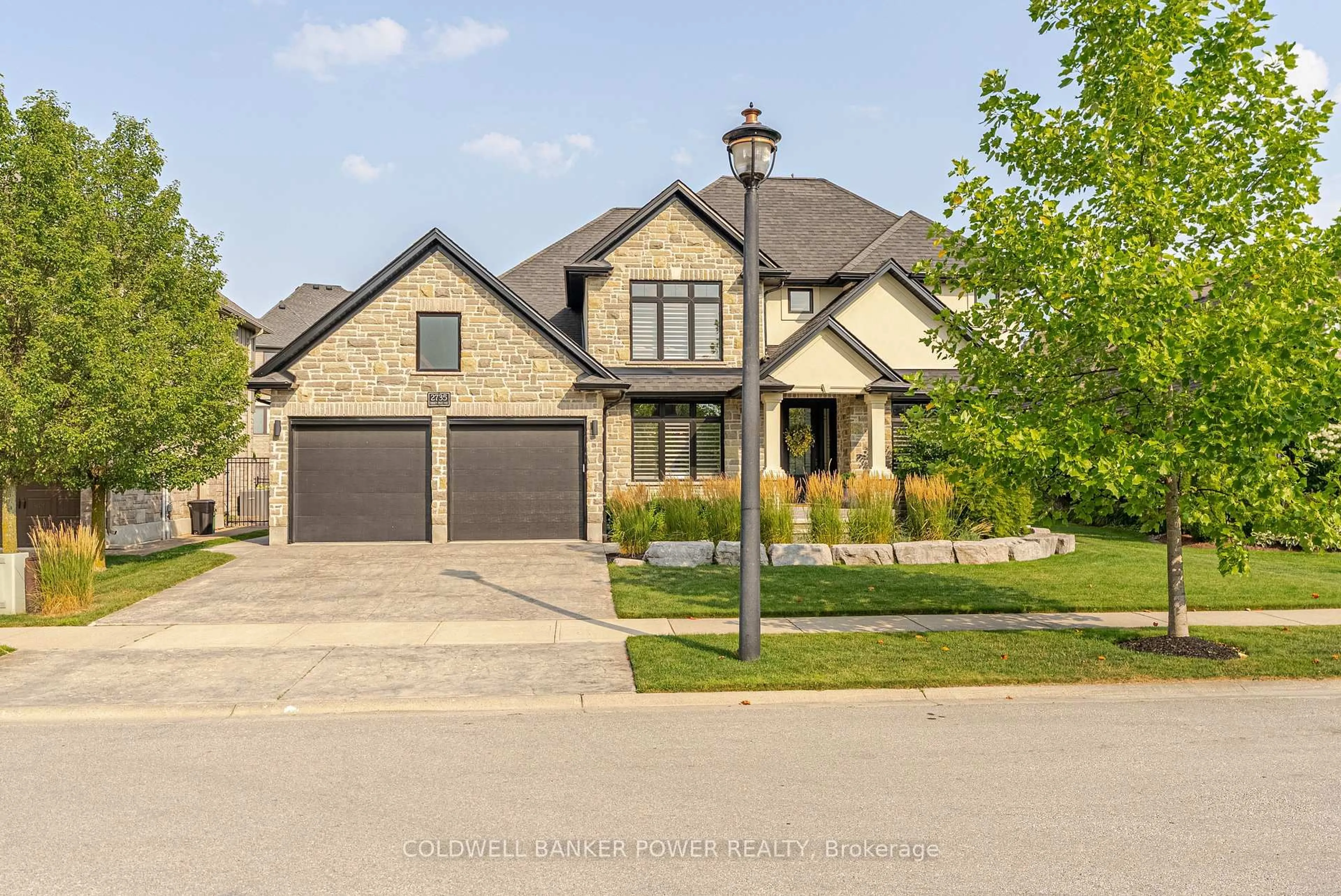 Home with brick exterior material, street for 2735 Torrey Pines Way, London North Ontario N6G 0K5