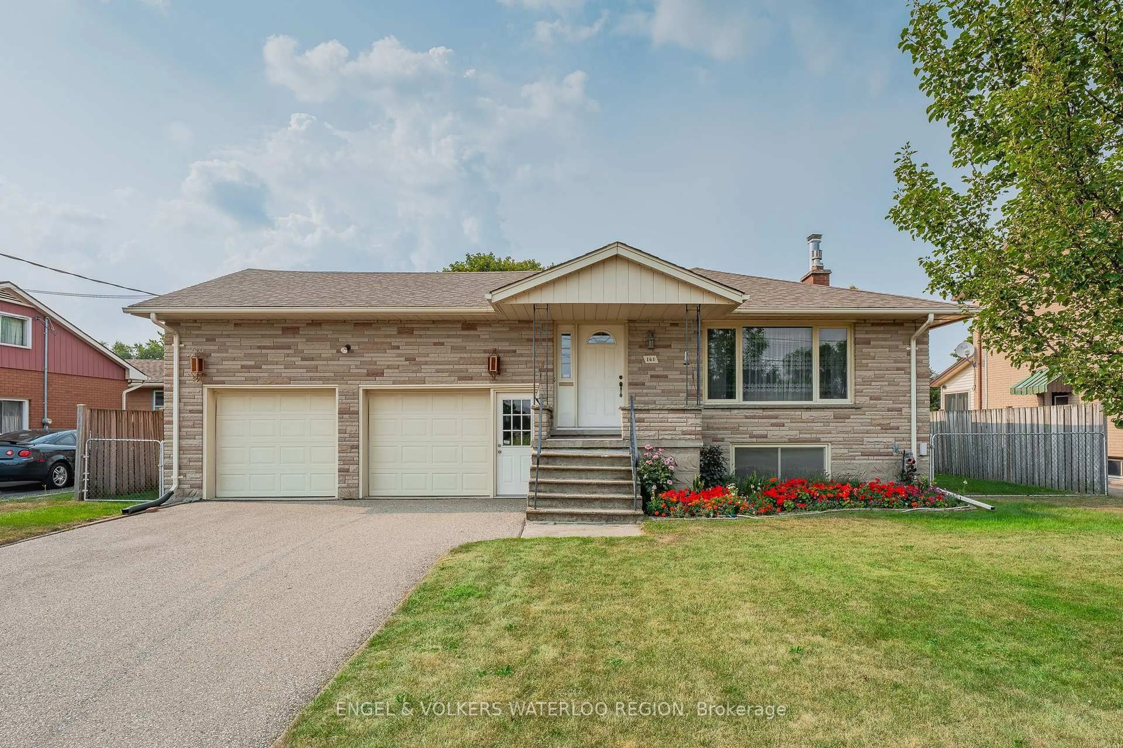 Home with brick exterior material, street for 161 Schweitzer St, Kitchener Ontario N2K 1C3