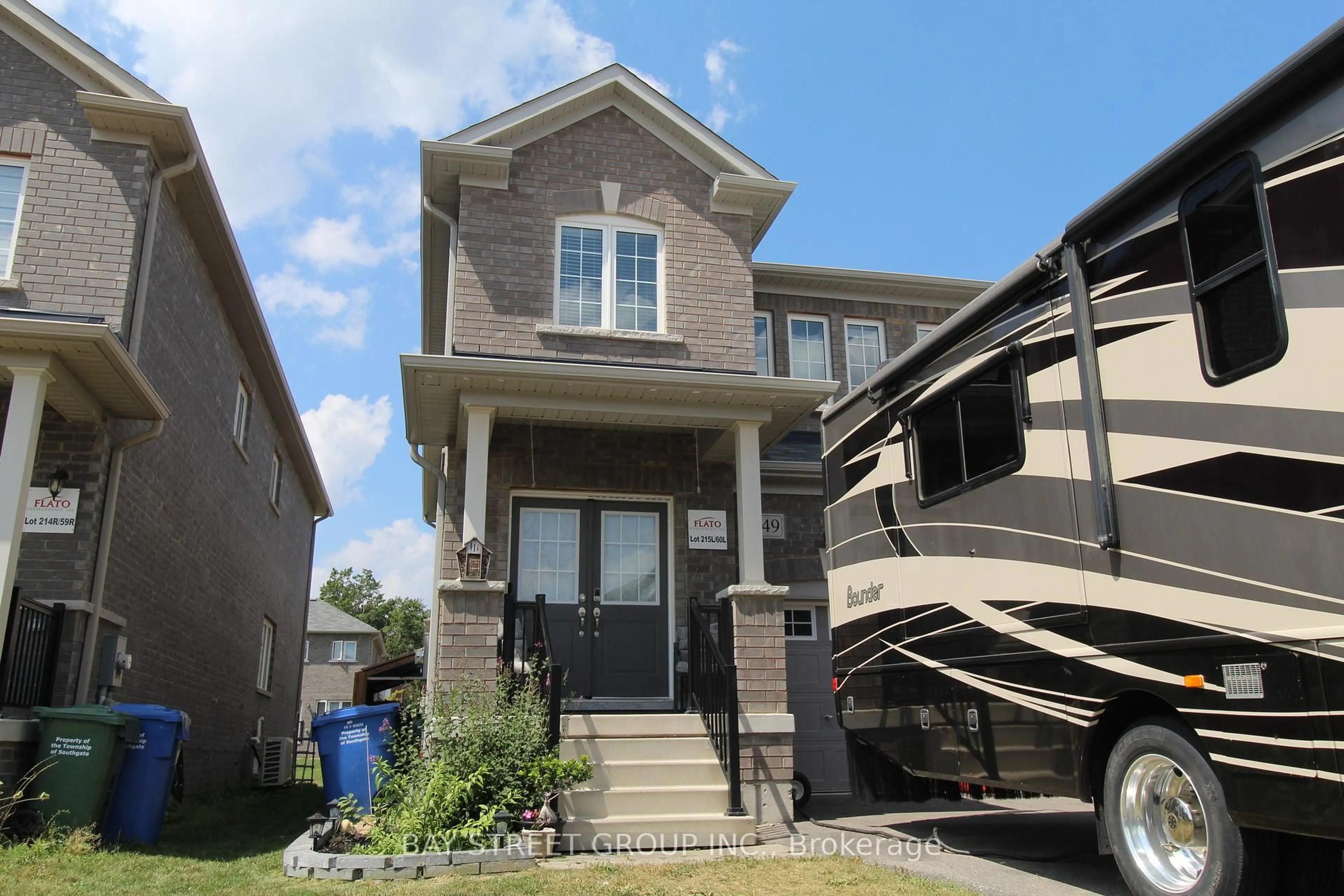 Home with vinyl exterior material, street for 149 Seeley Ave, Southgate Ontario N0C 1B0