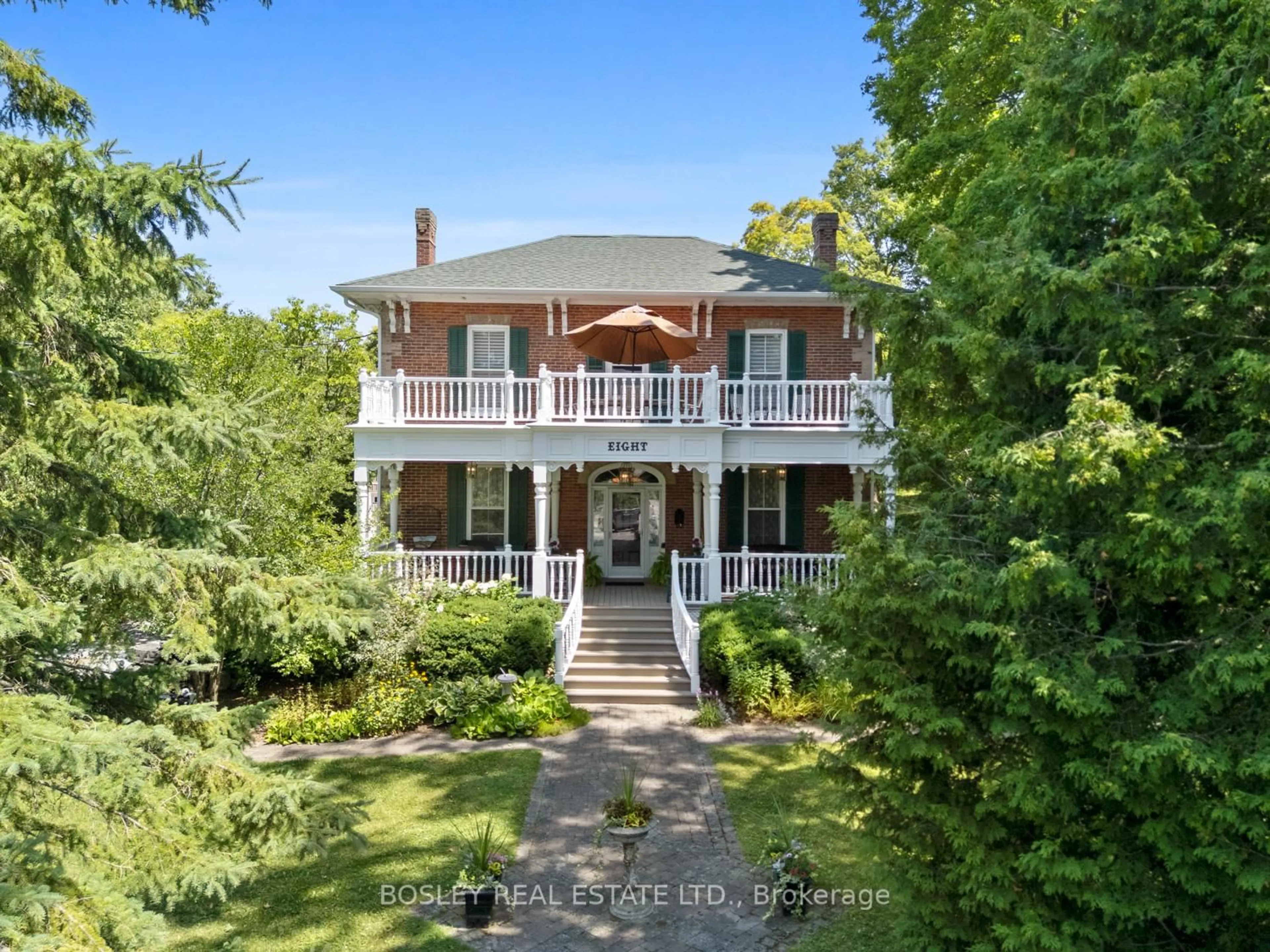A pic from outside/outdoor area/front of a property/back of a property/a pic from drone, street for 8 Gravel Rd, Cavan Monaghan Ontario L0A 1G0