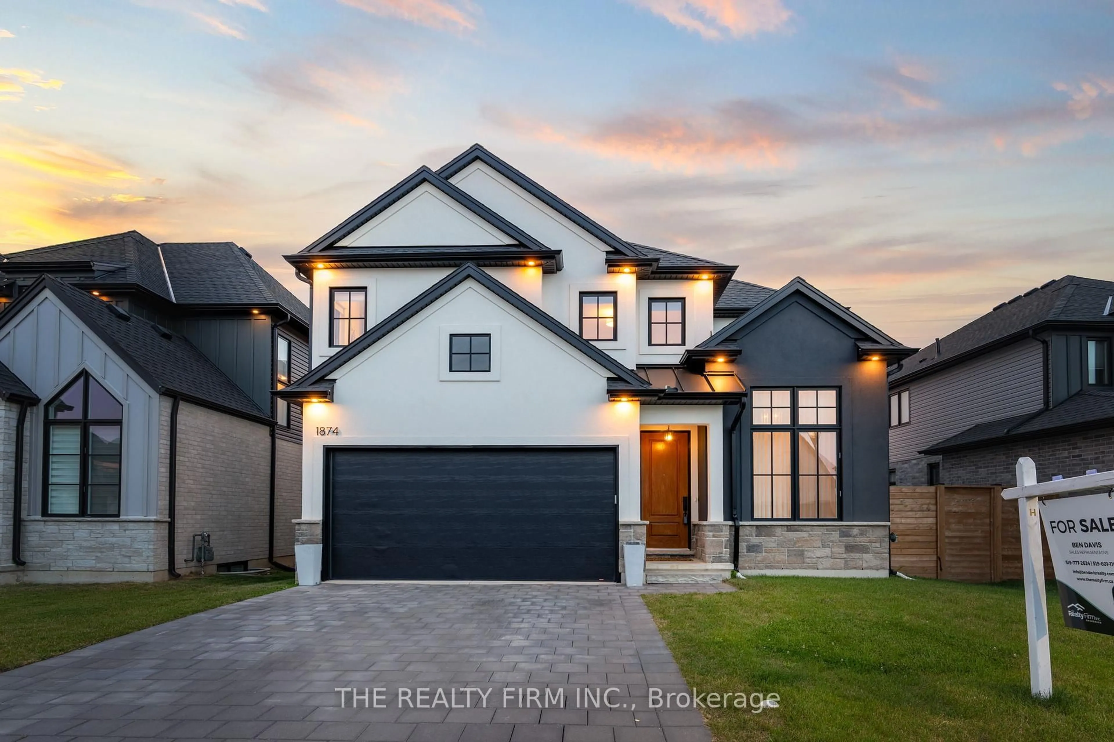 Home with brick exterior material, street for 1874 Fountain Grass Dr, London South Ontario N6K 0K7