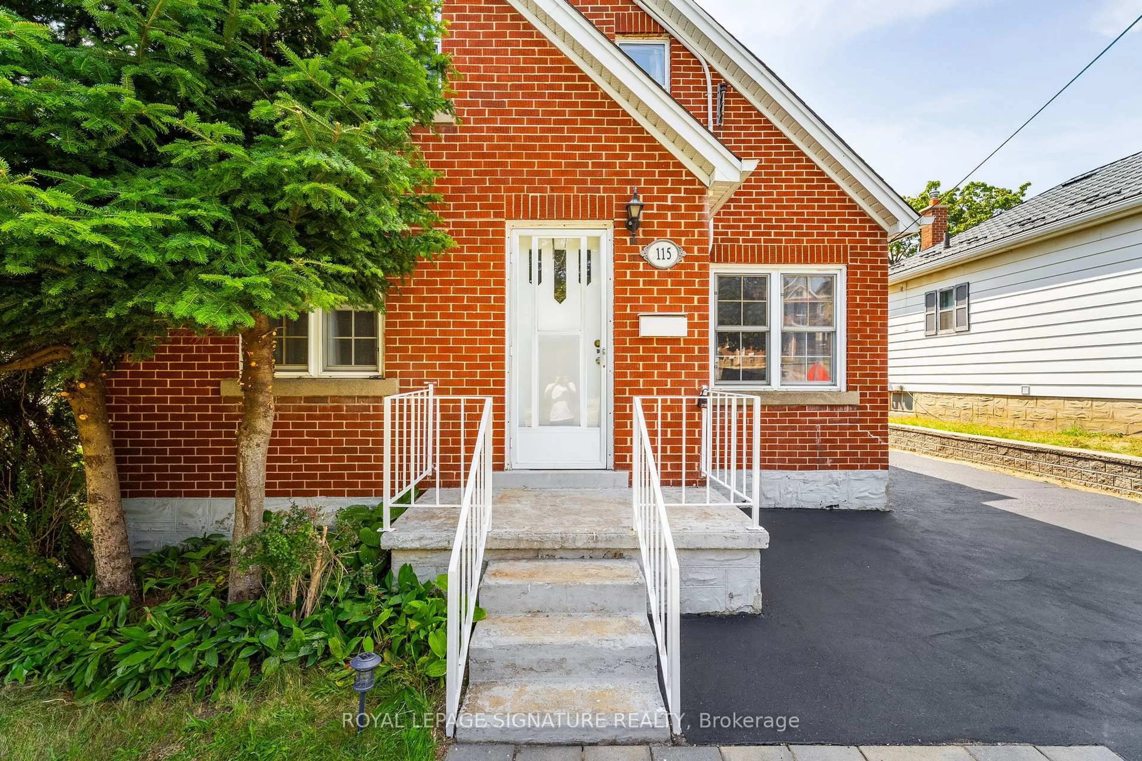 Home with brick exterior material, street for 115 Lancaster St, Kitchener Ontario N2H 4T4