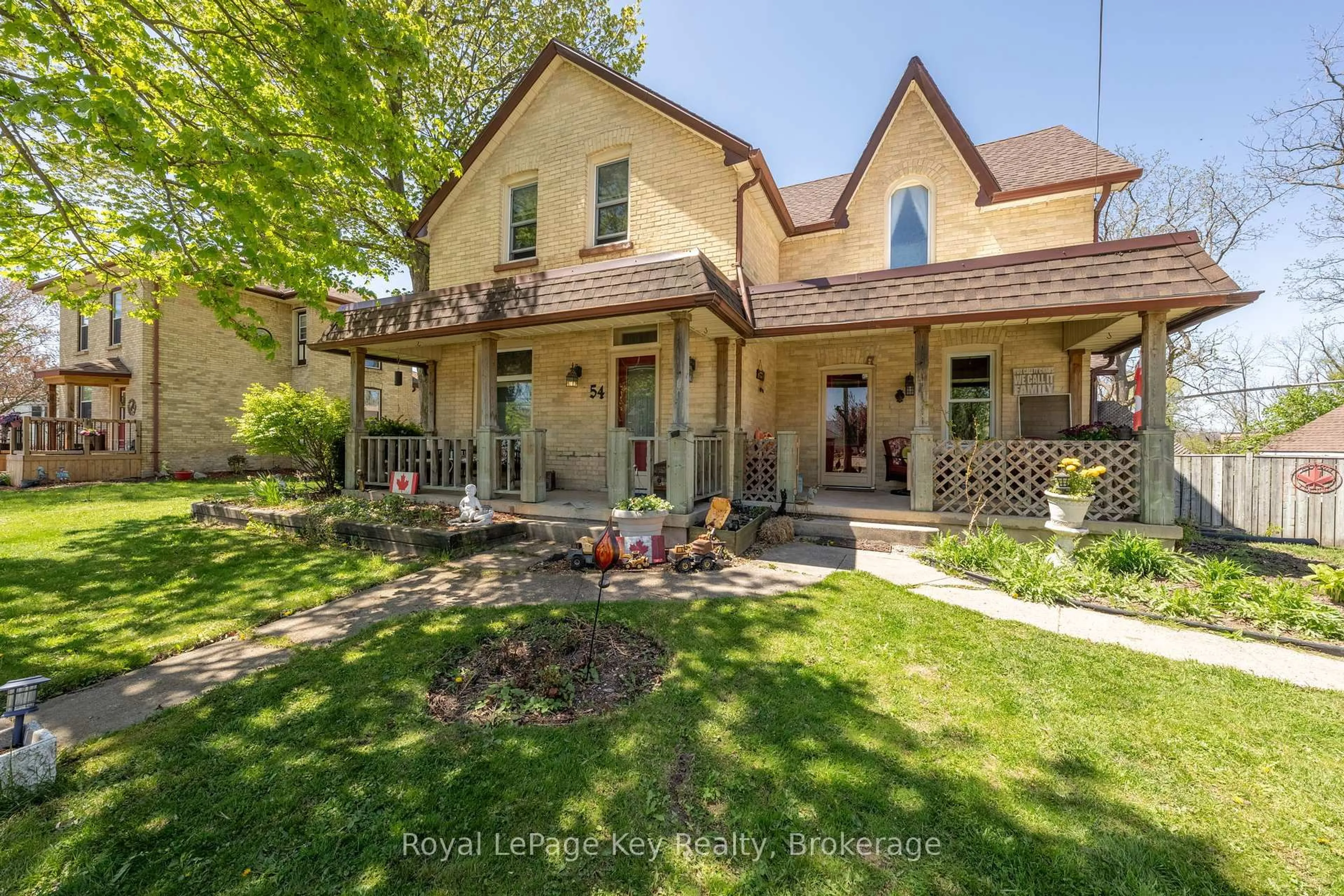 Home with brick exterior material, street for 54 Main St, Lambton Shores Ontario N0N 1J0
