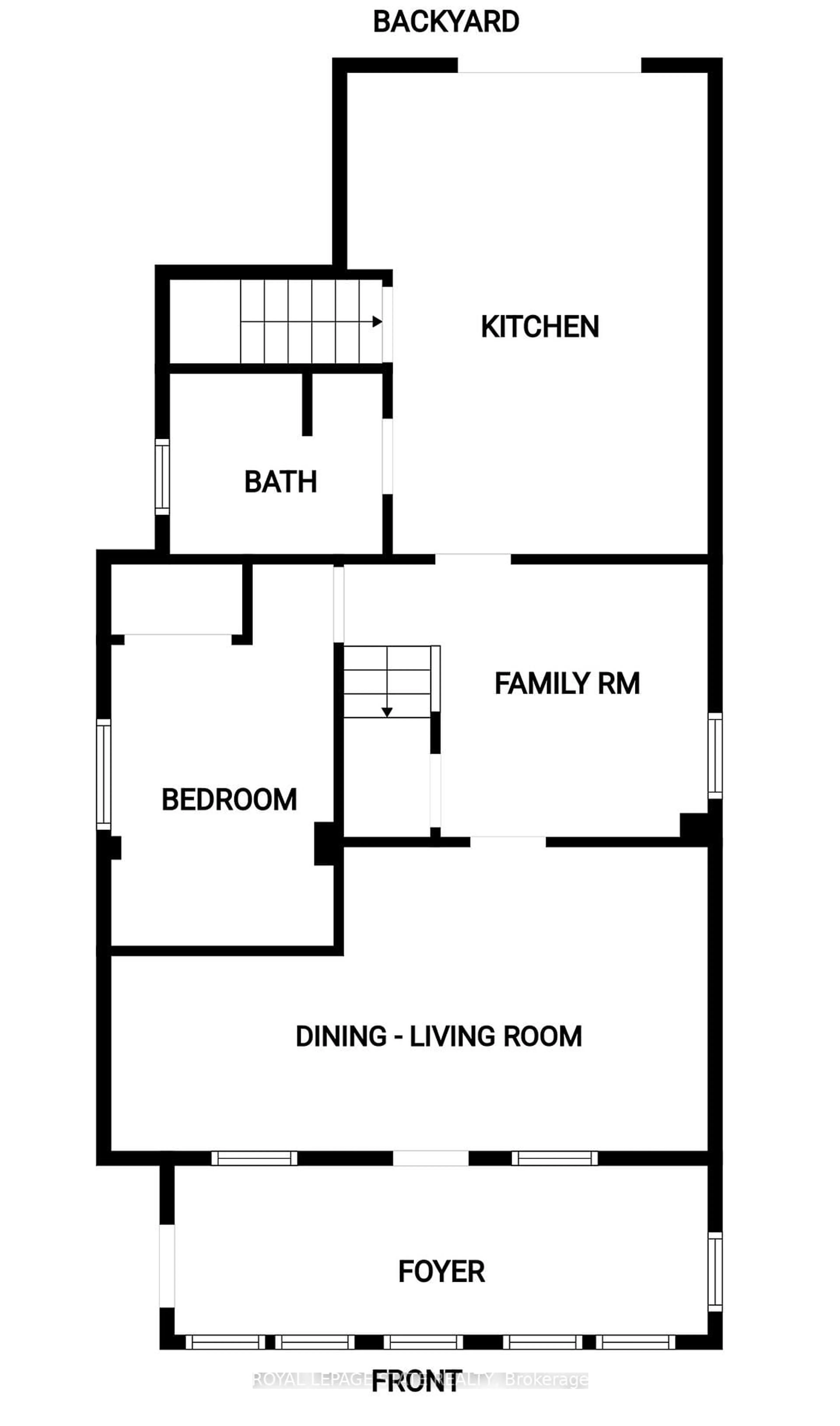 Floor plan for 120 Clara St, Thorold Ontario L2V 1K1