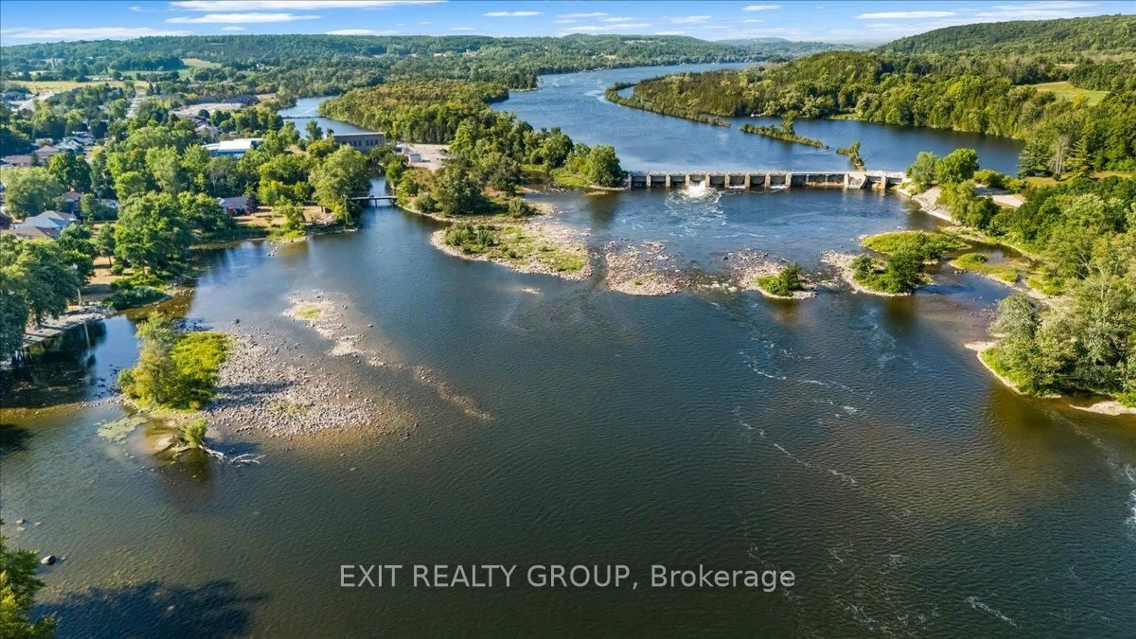 A pic from outside/outdoor area/front of a property/back of a property/a pic from drone, water/lake/river/ocean view for 84 North Trent St, Hastings Ontario K0K 2C0
